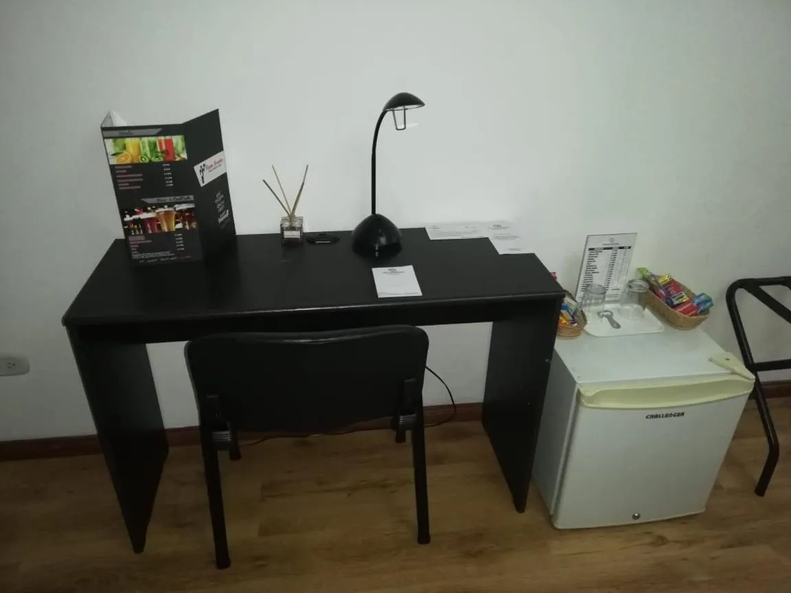 Decorative detail in Hotel Santafe Real