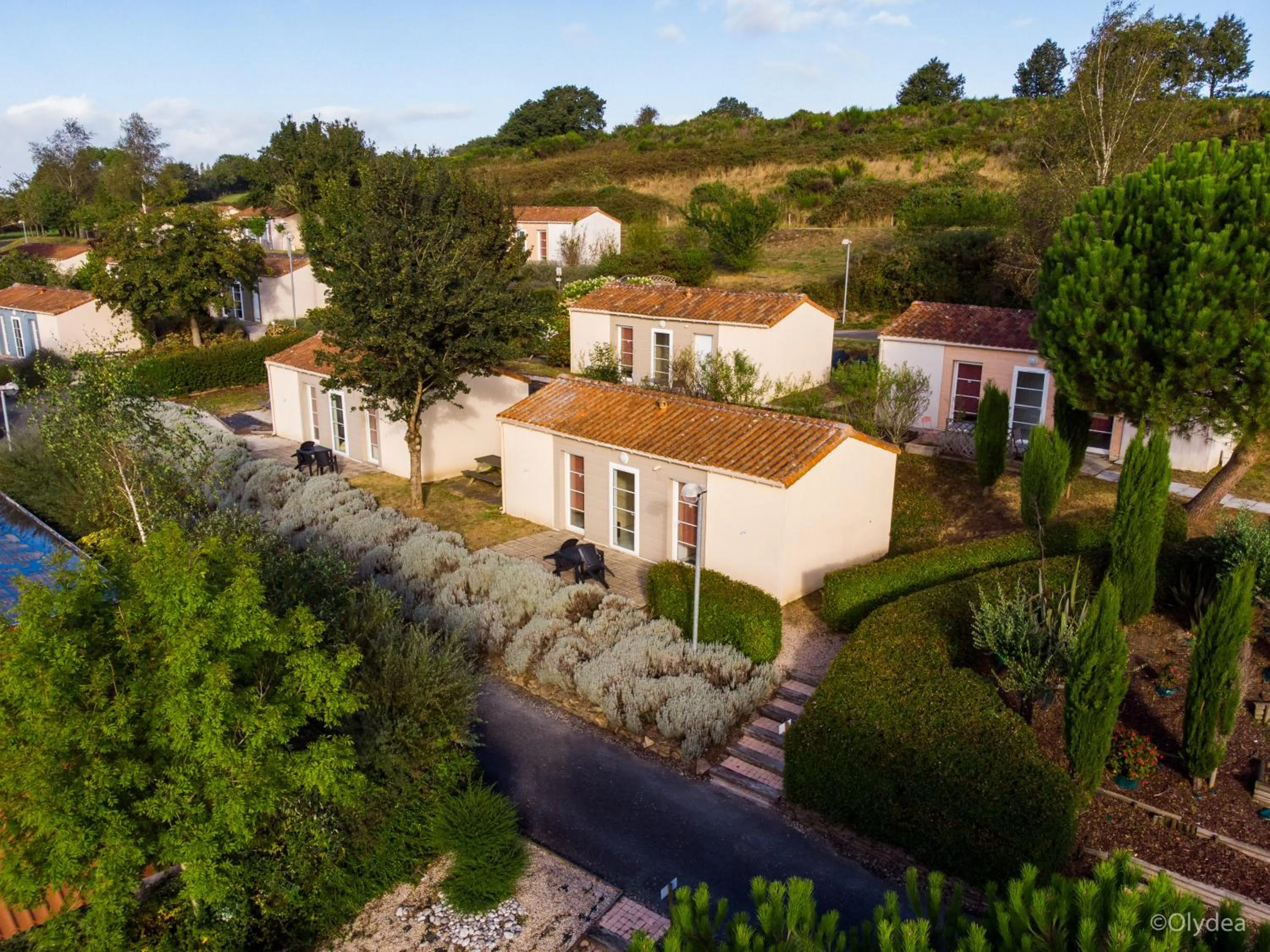 Bird's eye view in Olydea Les Epesses