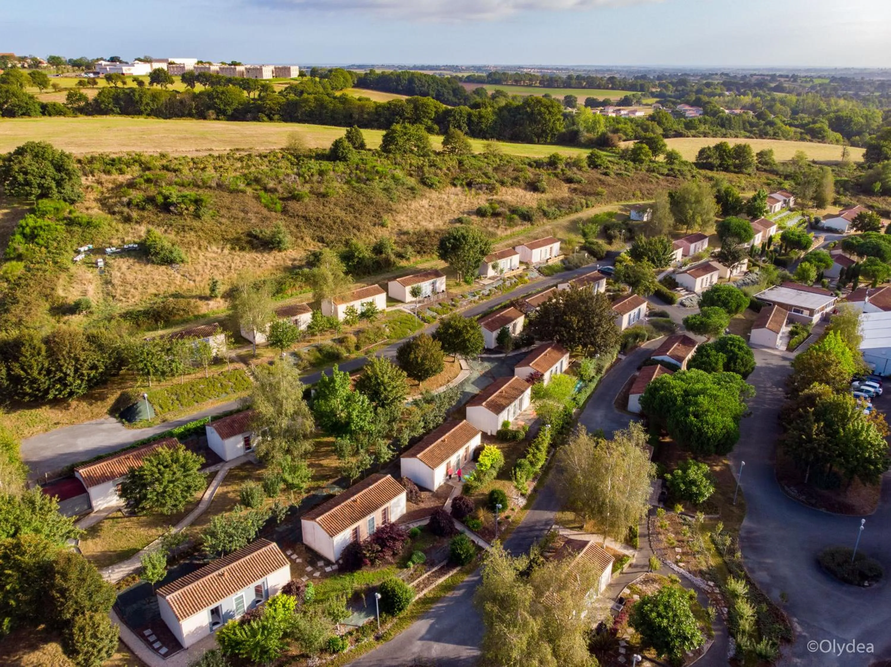 Bird's eye view in Olydea Les Epesses