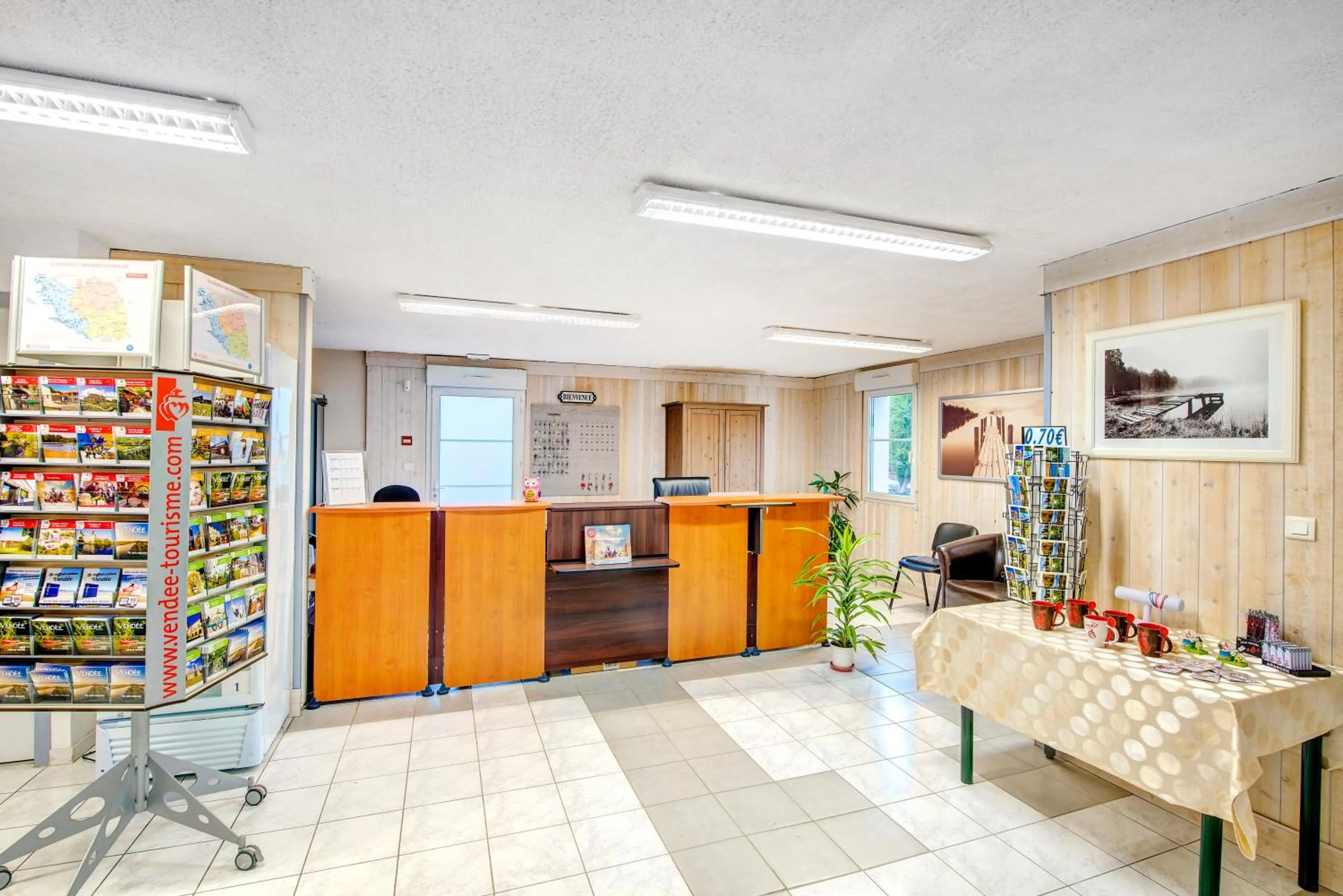 Lobby or reception in Olydea Les Epesses