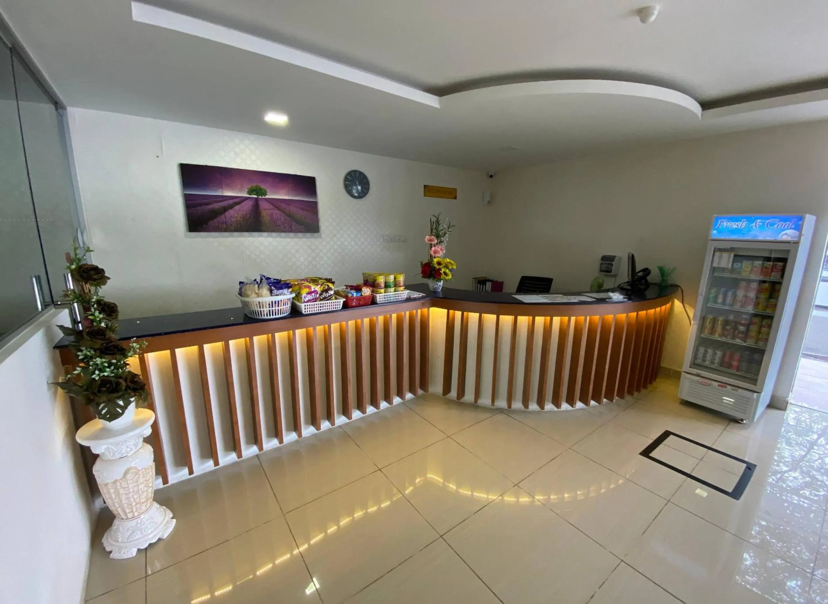Lobby or reception in Shobi Hotel Johor Bahru Near CIQ JB