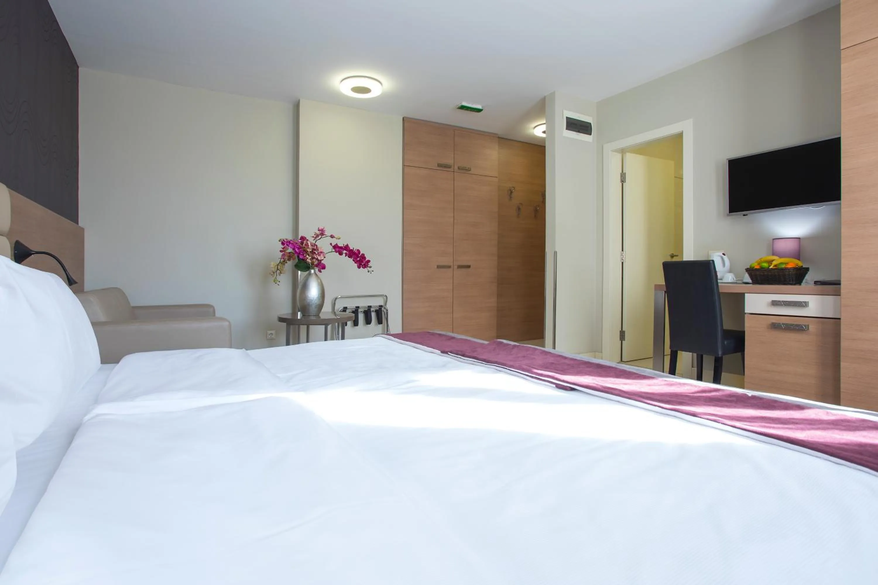 TV and multimedia, Bed in Hotel Srbija Garden-FREE PARKING