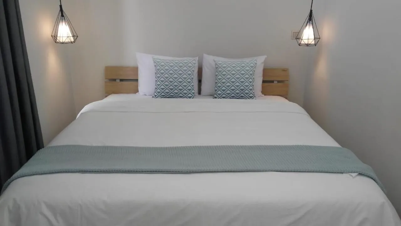 Bed in Radika Paradise Villa & Cottage