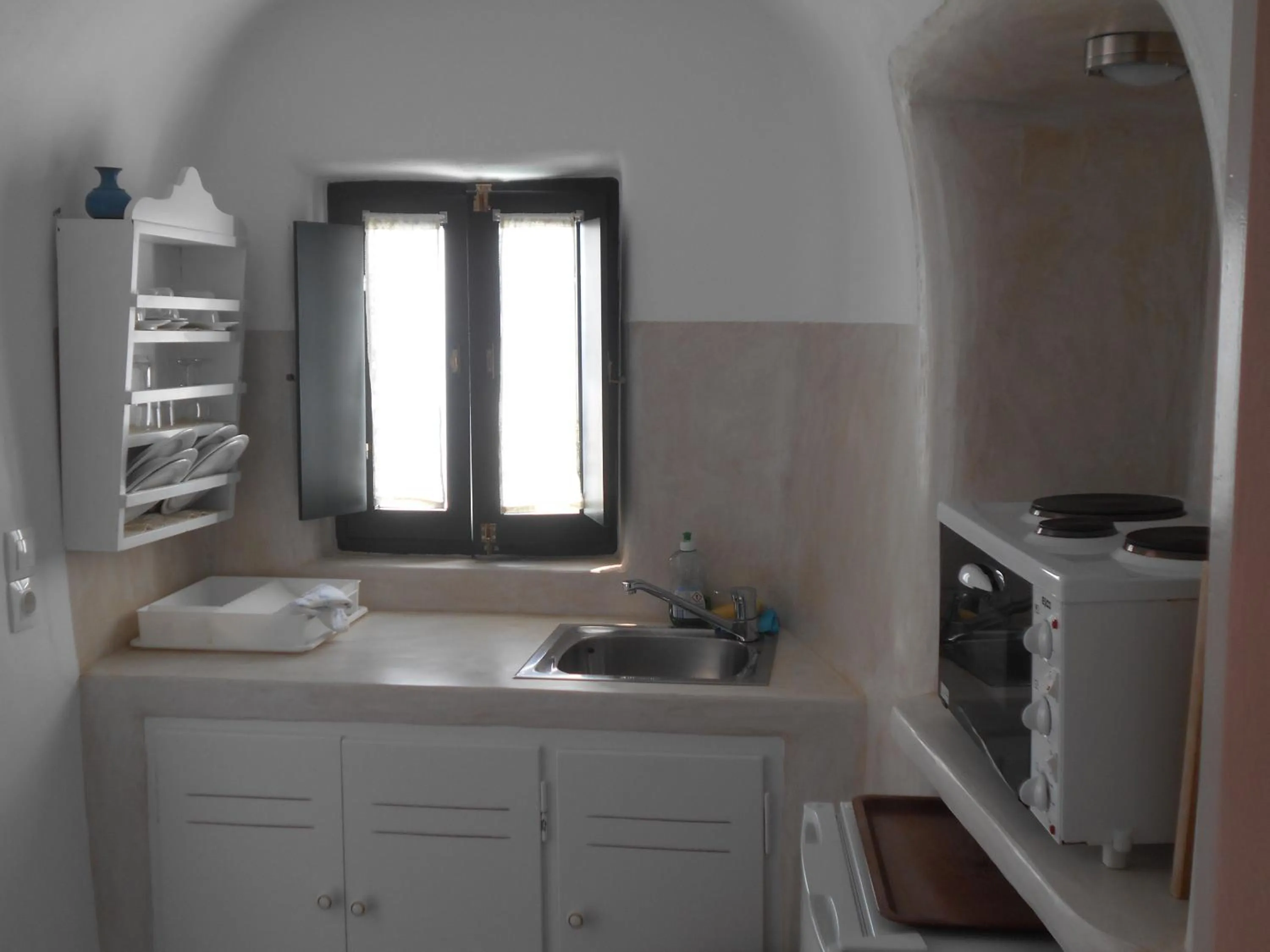 Kitchen or kitchenette in Rimida Villas- Adults Only
