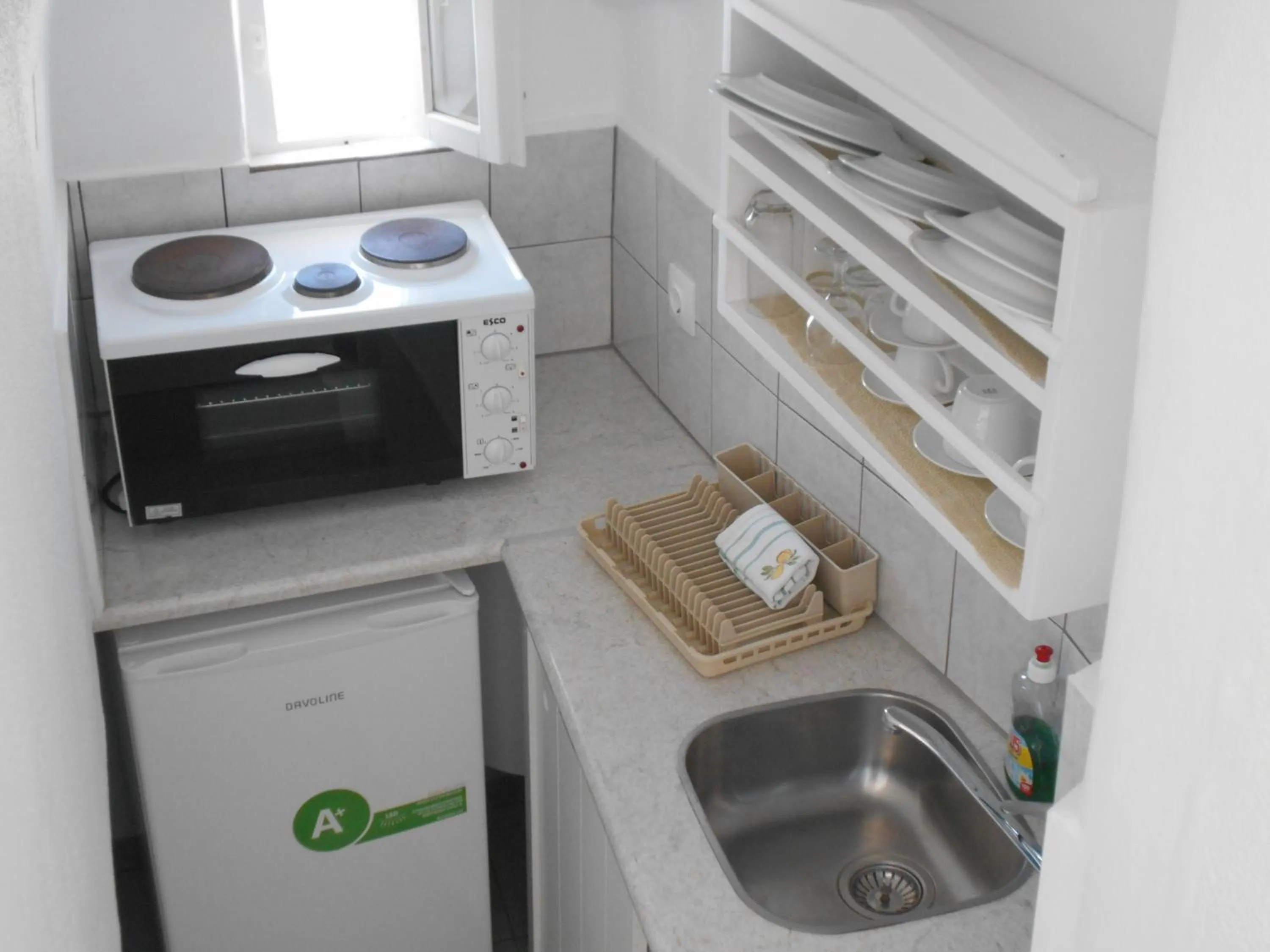 Kitchen or kitchenette in Rimida Villas- Adults Only