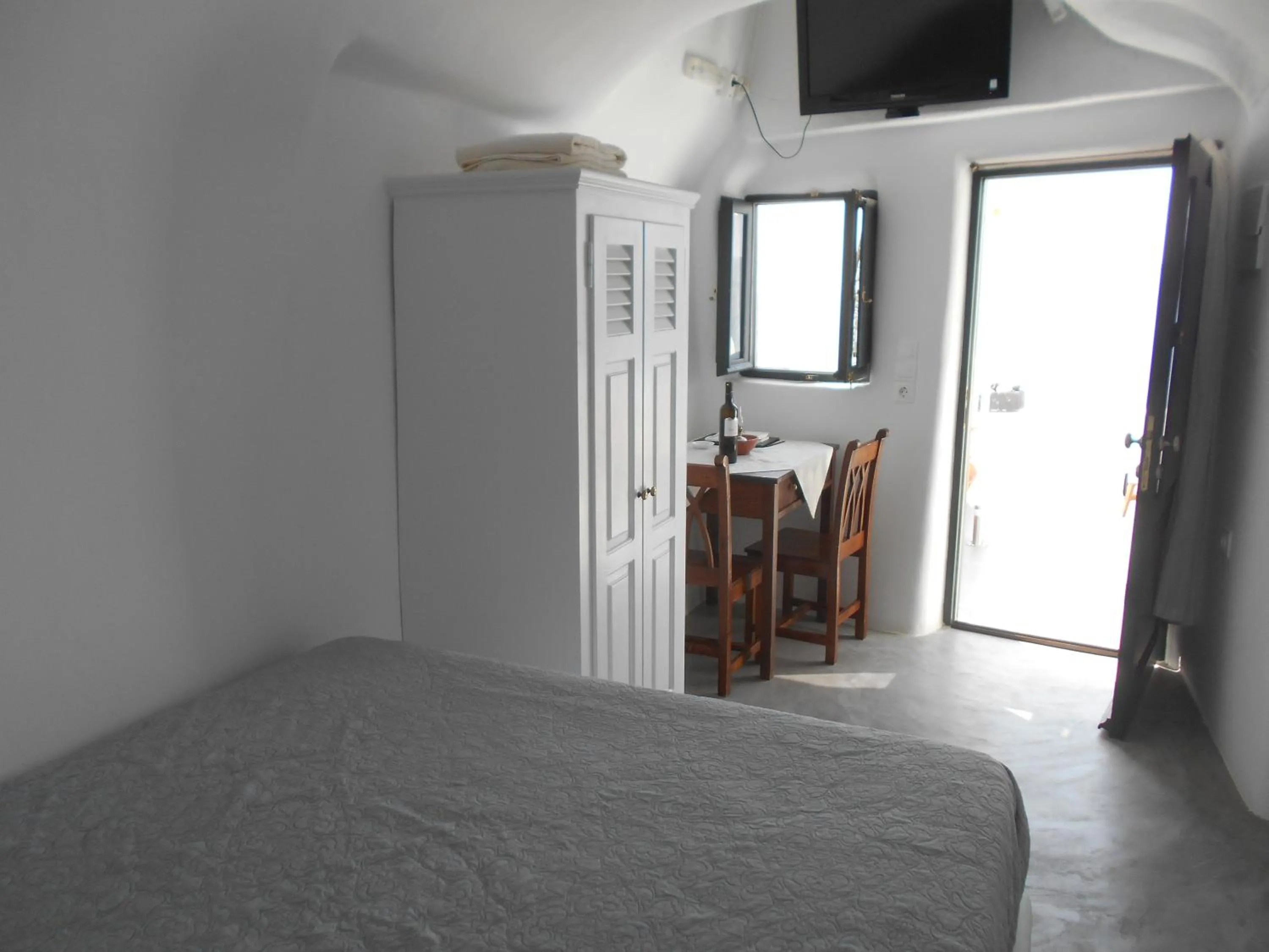 Dining area, Bed in Rimida Villas- Adults Only