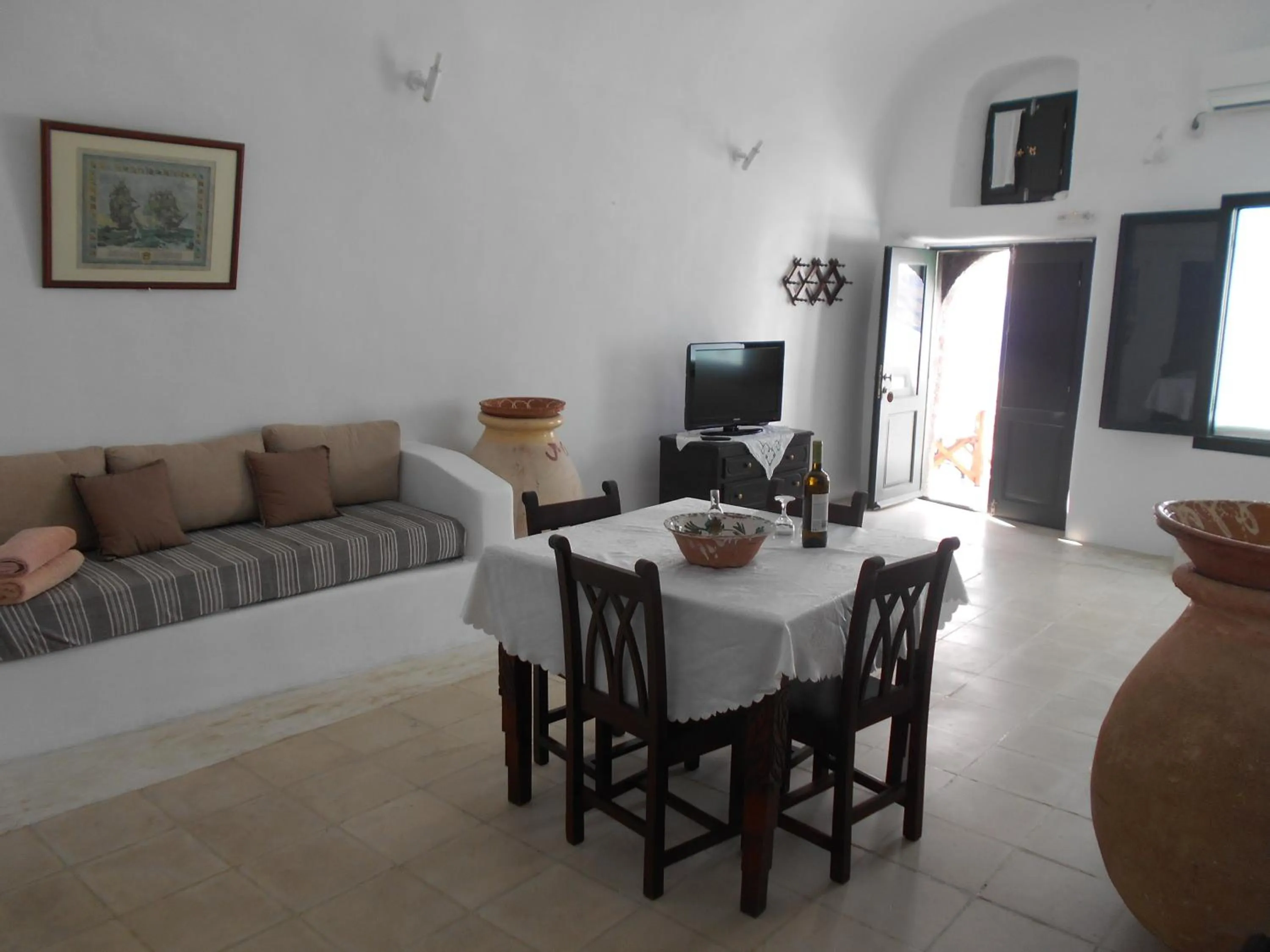 Seating area in Rimida Villas- Adults Only