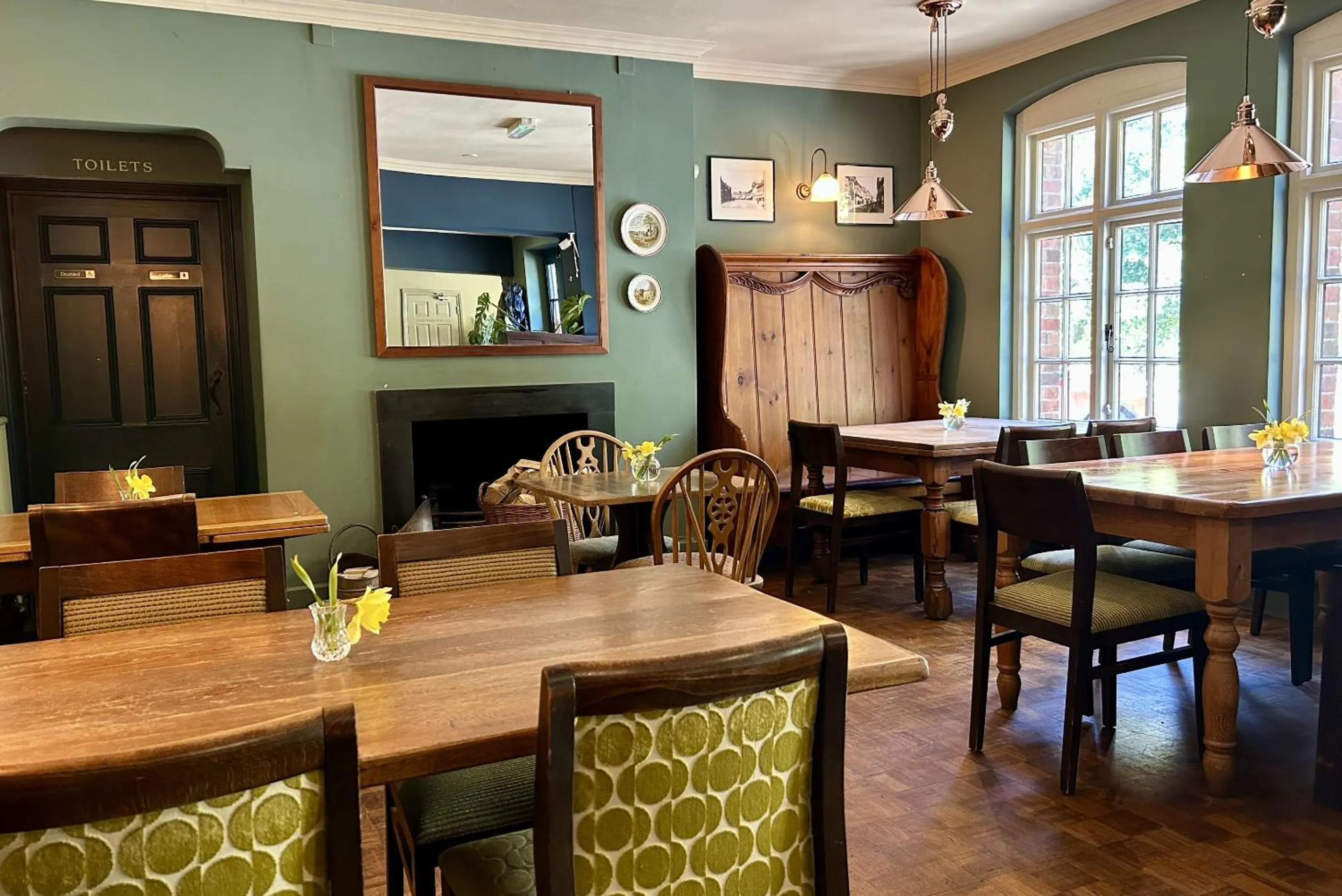Dining area in The Talbot