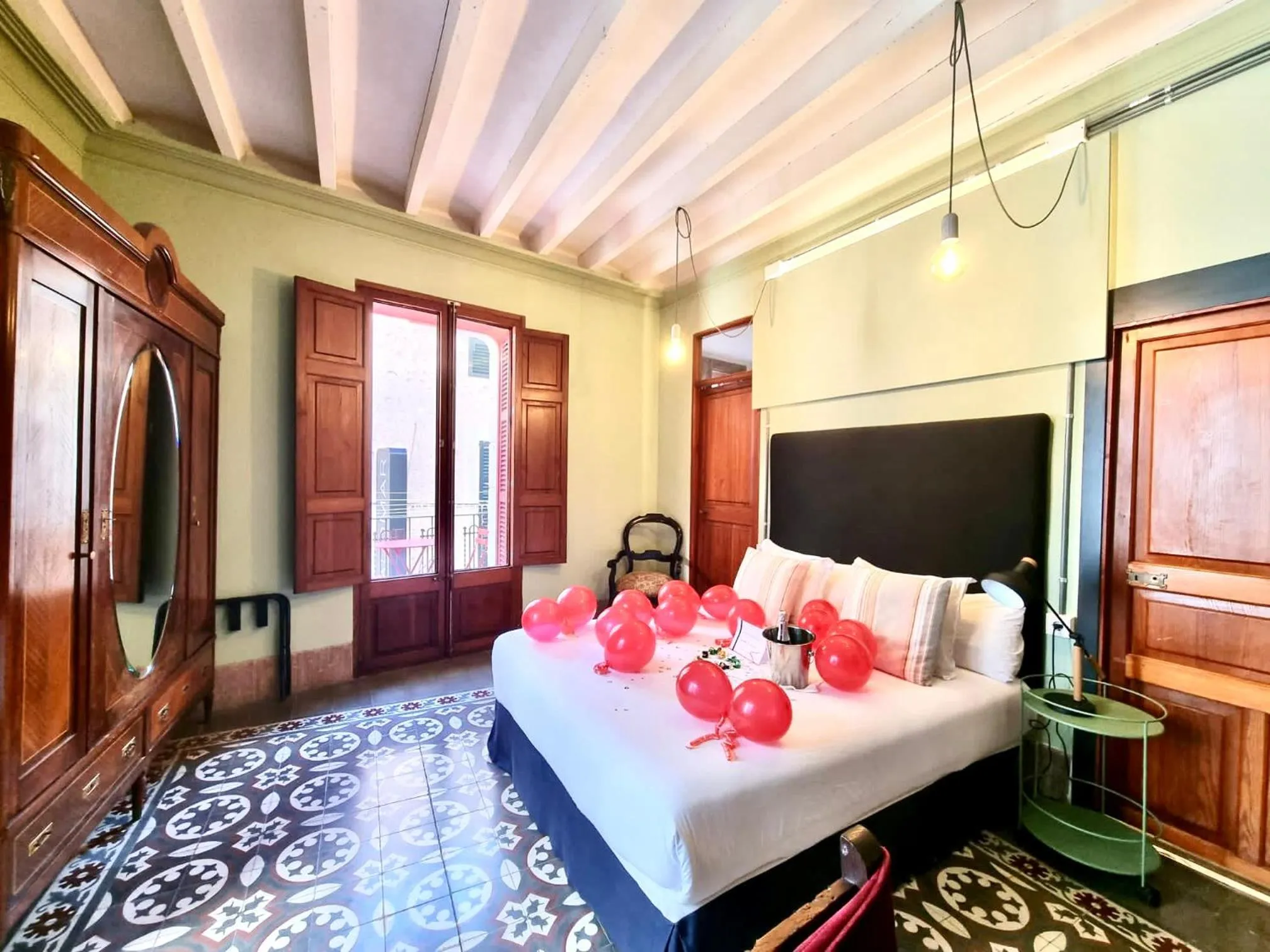 Bedroom, Bed in Lluna Aqua Soller - Adults Recommended