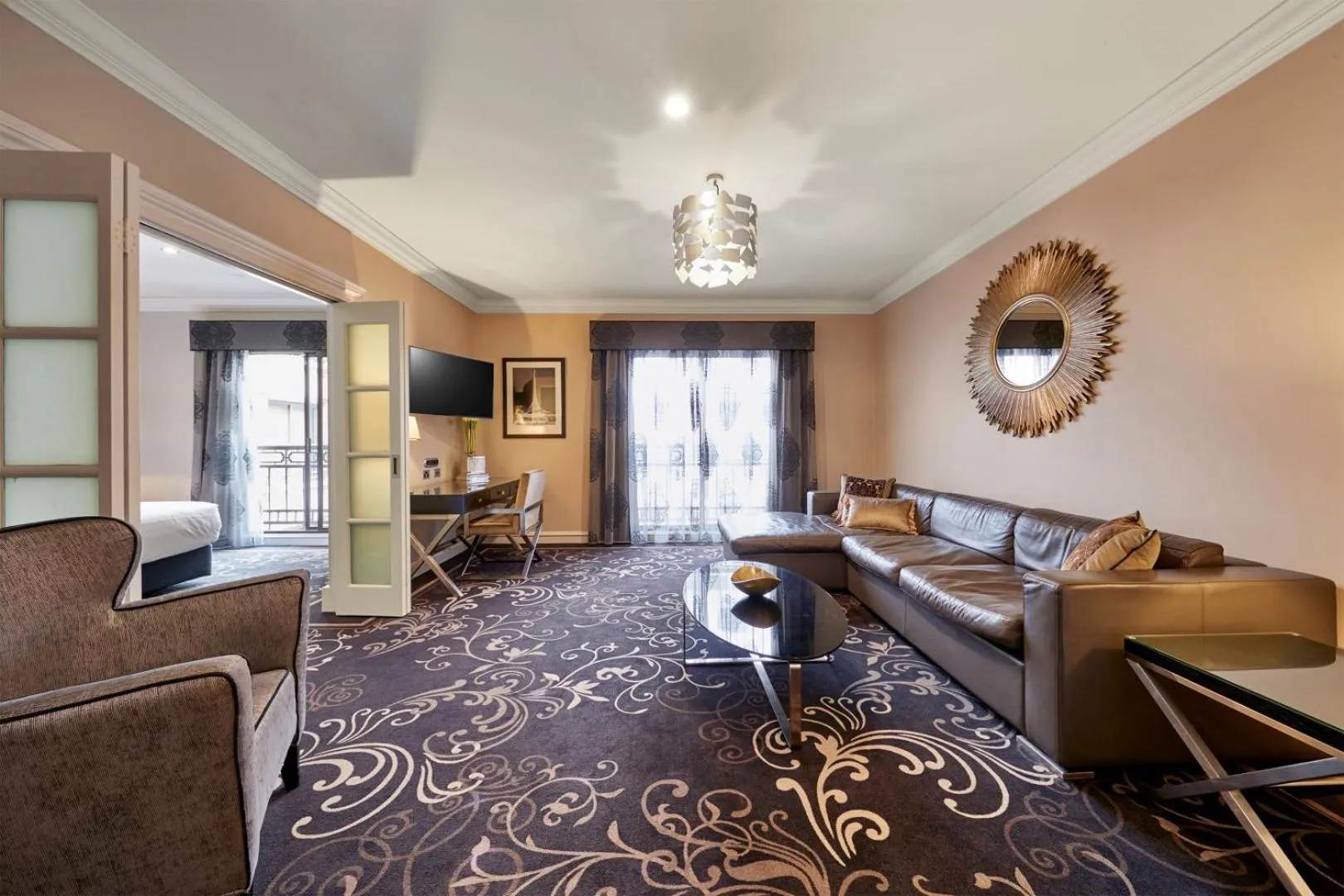 Living room in The Sebel Melbourne Flinders Lane