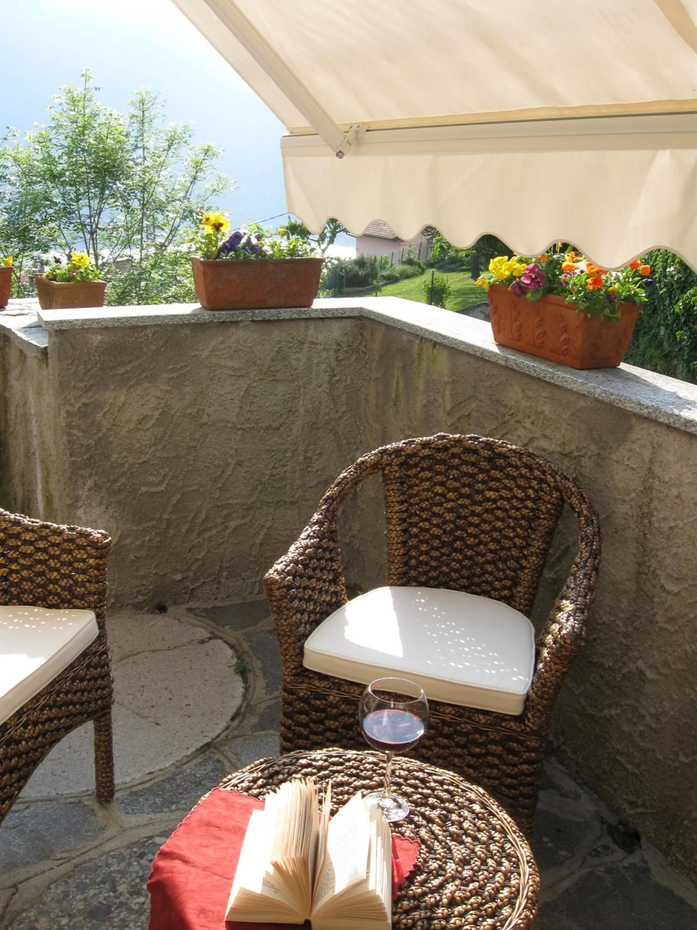 Balcony/Terrace in La Ruota del Mulino