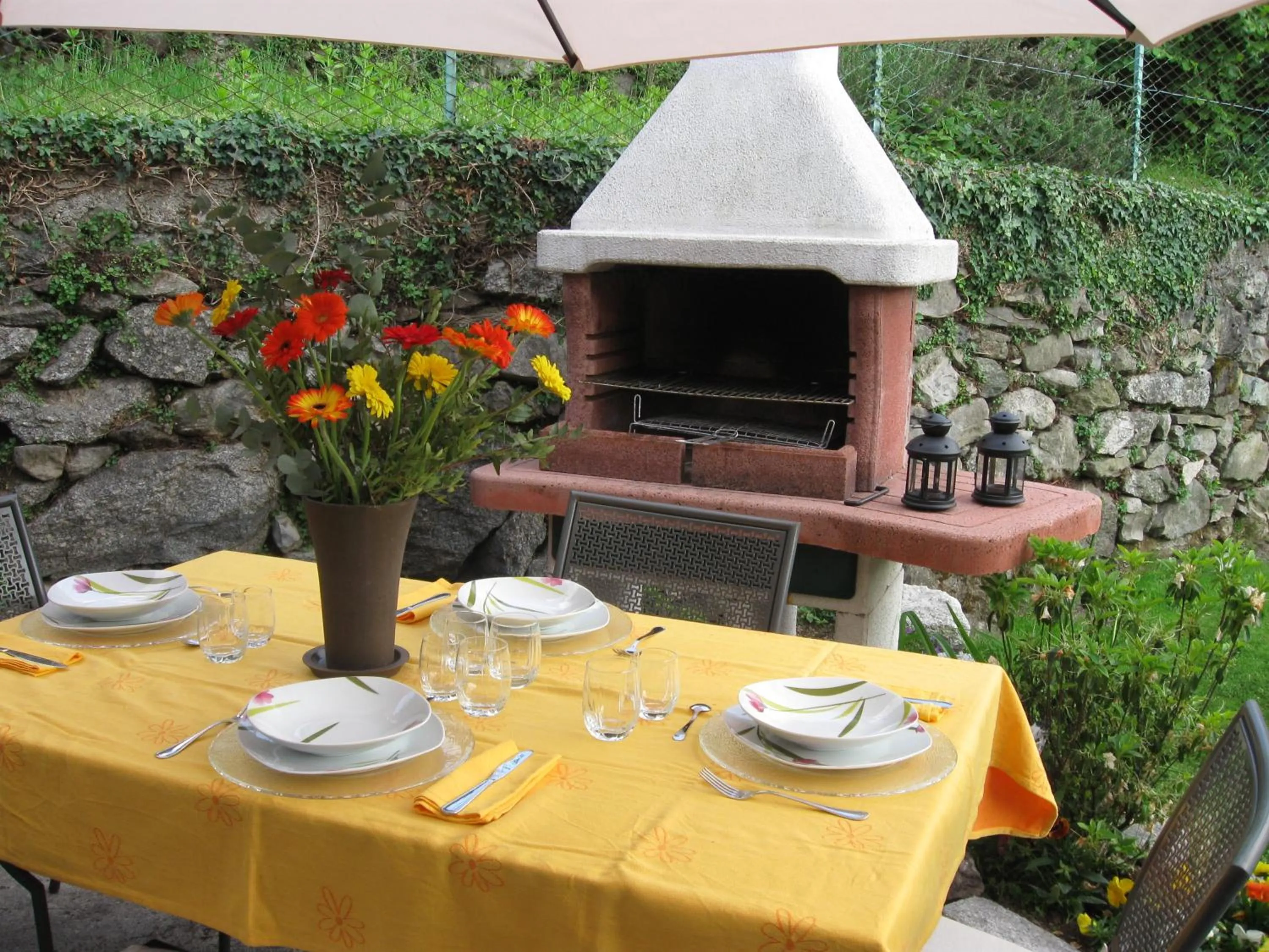 Garden in La Ruota del Mulino