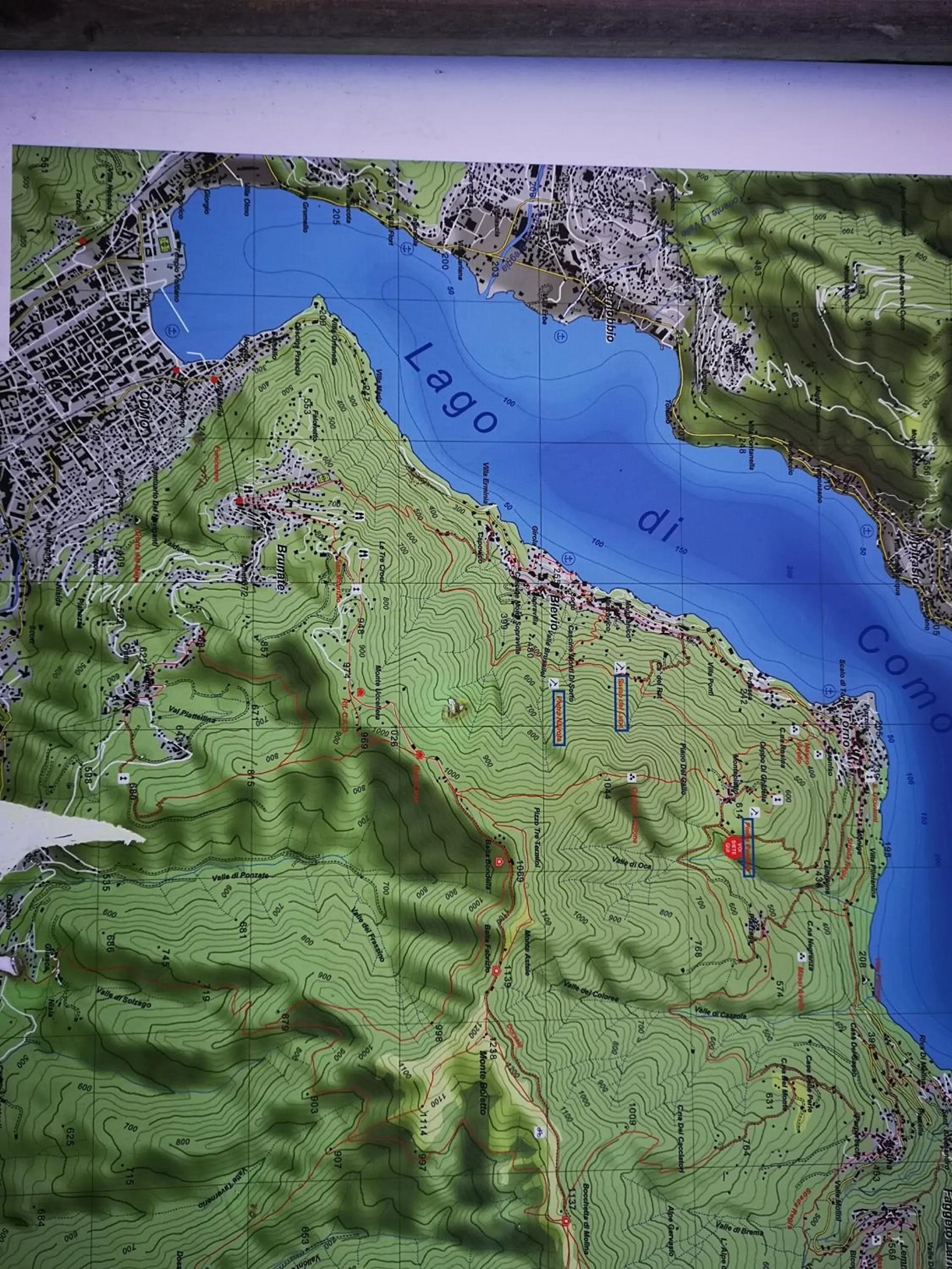 Natural landscape in La Ruota del Mulino