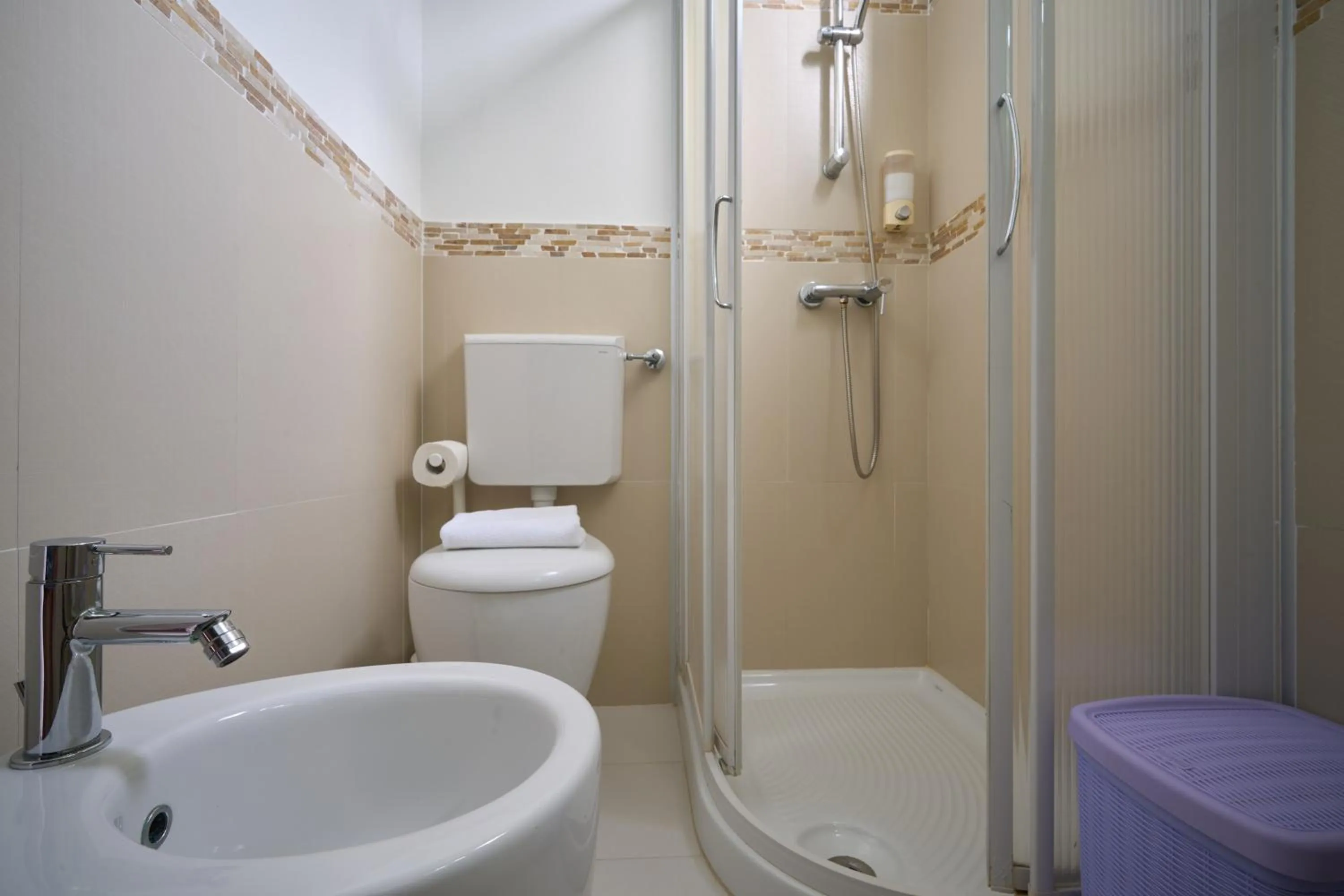 Shower in Hotel Villa Del Mar