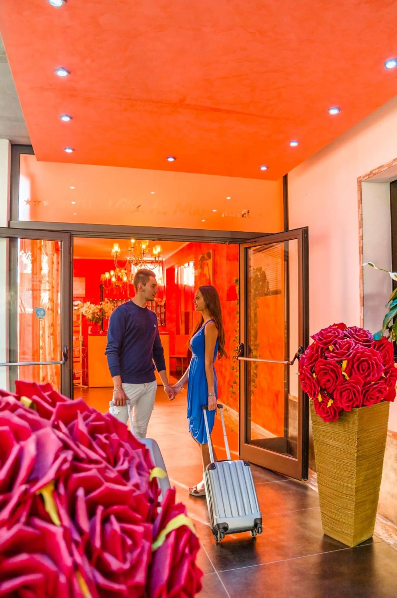Lobby or reception in Hotel Villa Del Mar