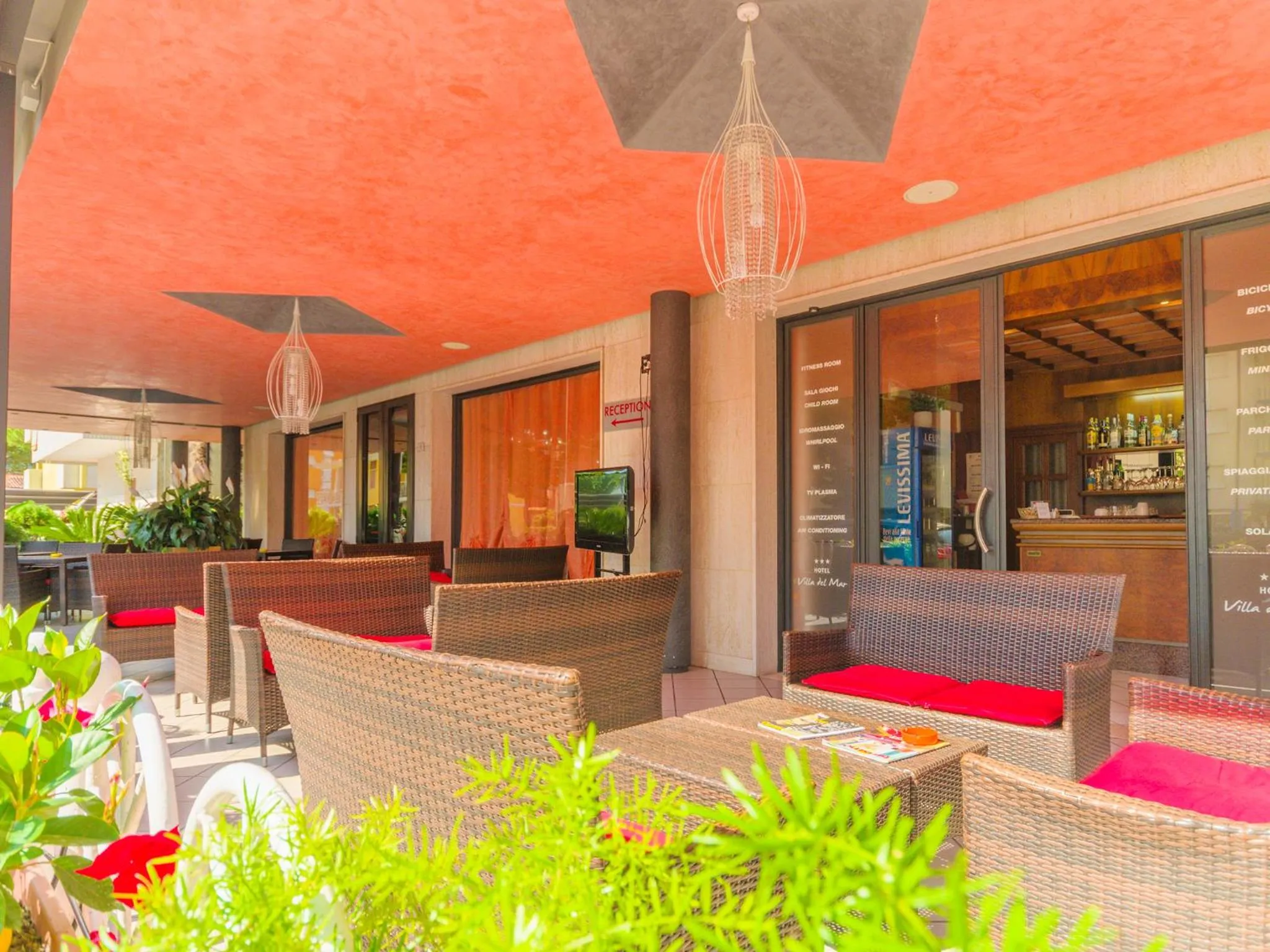 Balcony/Terrace in Hotel Villa Del Mar