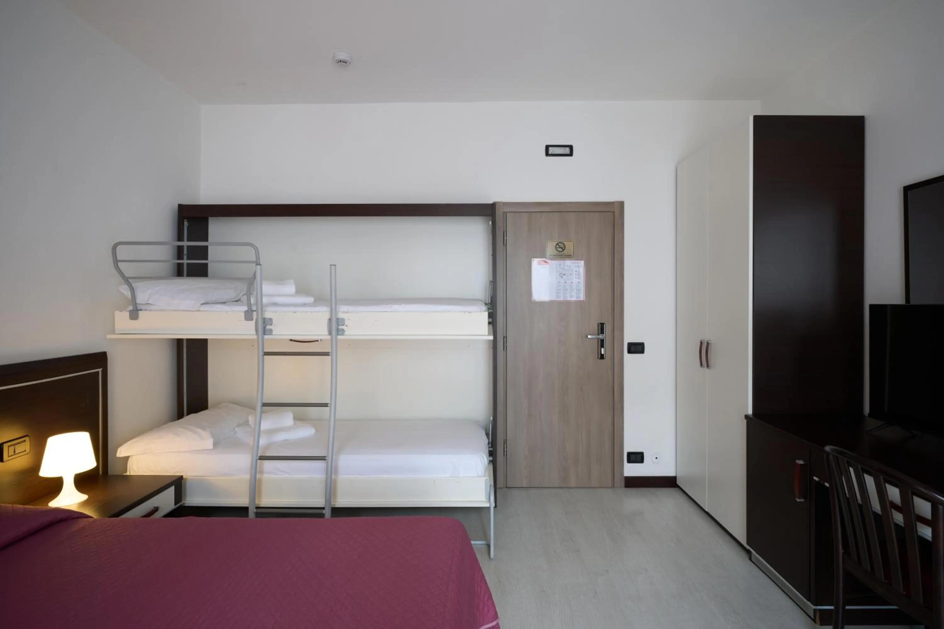 Bed in Hotel Villa Del Mar