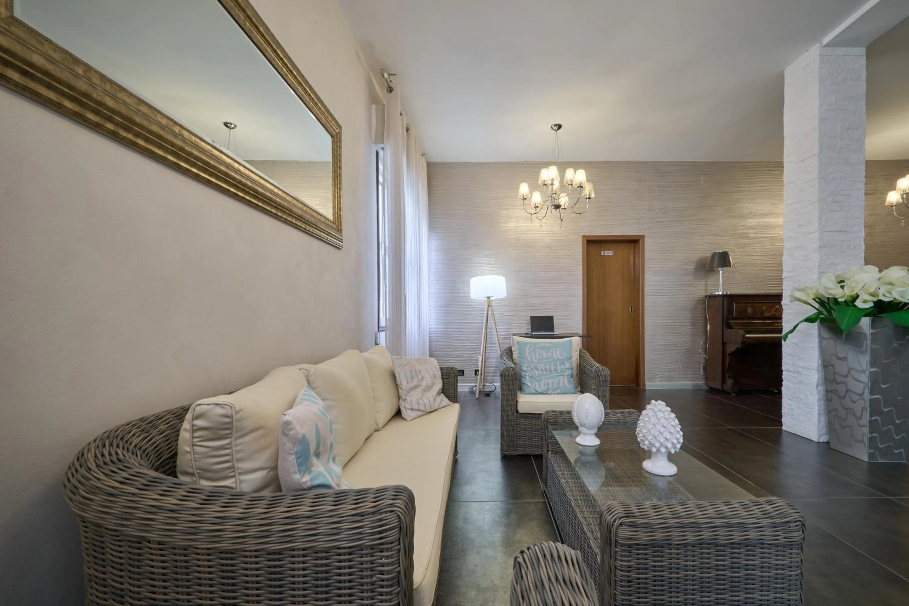 Lobby or reception in Hotel Villa Del Mar