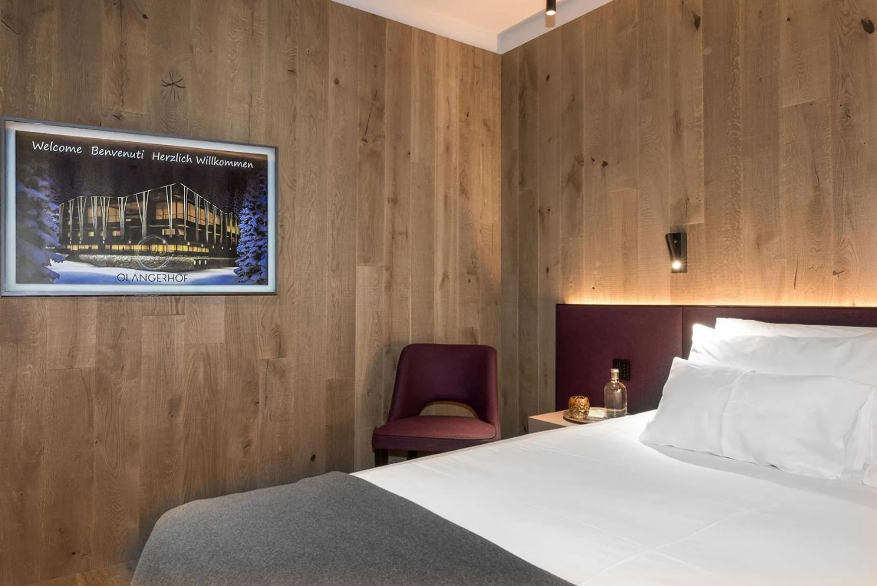 Bedroom, Bed in Hotel Olangerhof