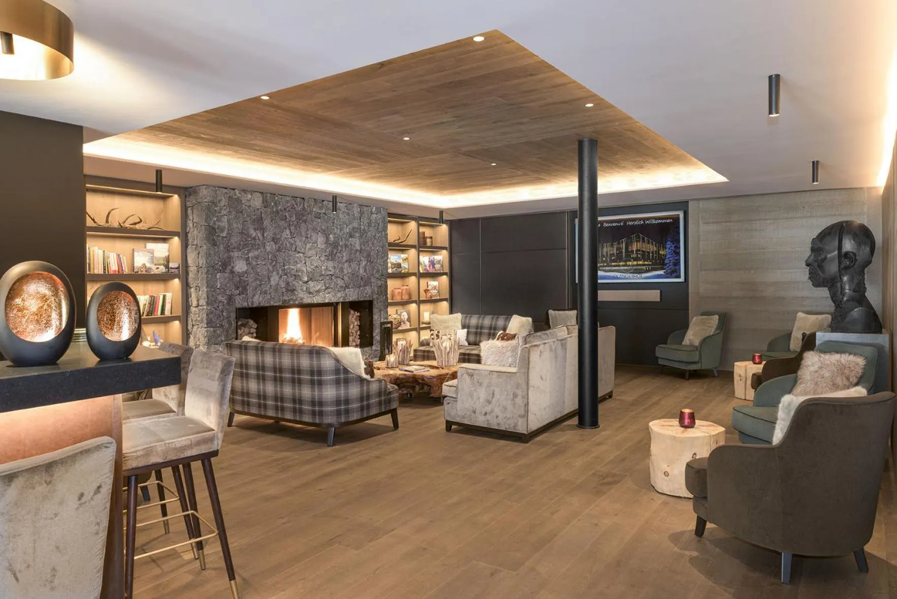 Living room in Hotel Olangerhof