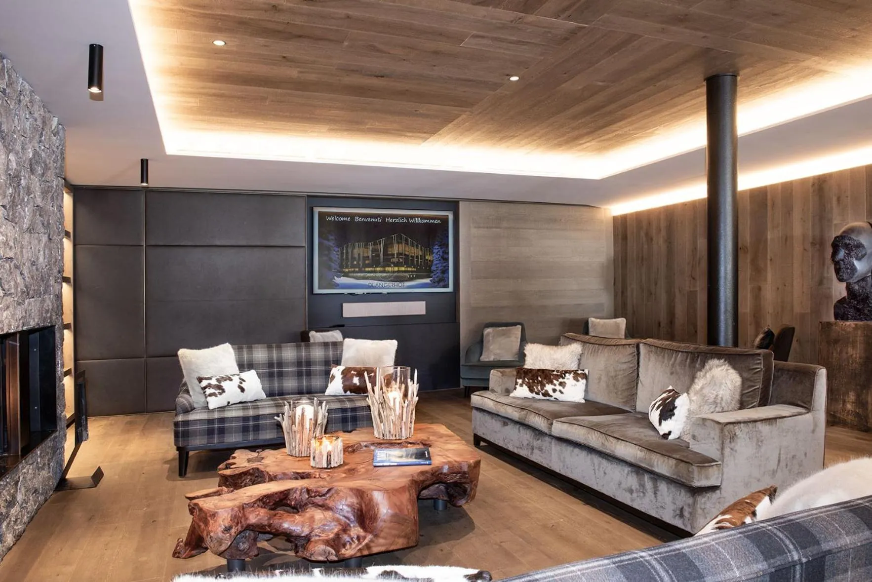 Living room in Hotel Olangerhof