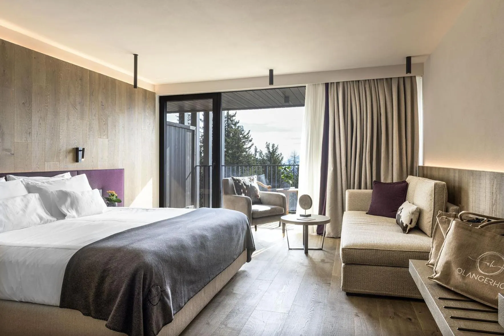 Bedroom, Bed in Hotel Olangerhof