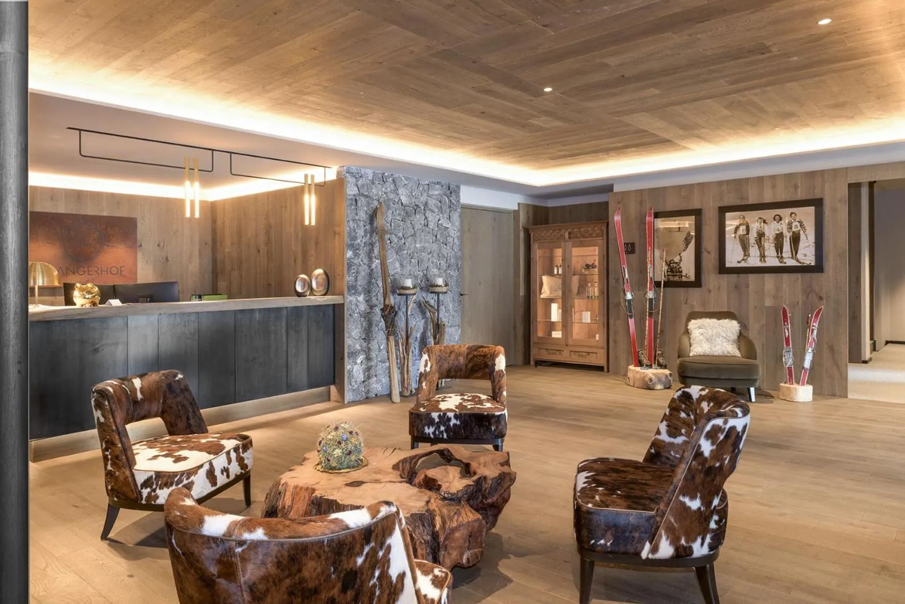 Lobby or reception in Hotel Olangerhof