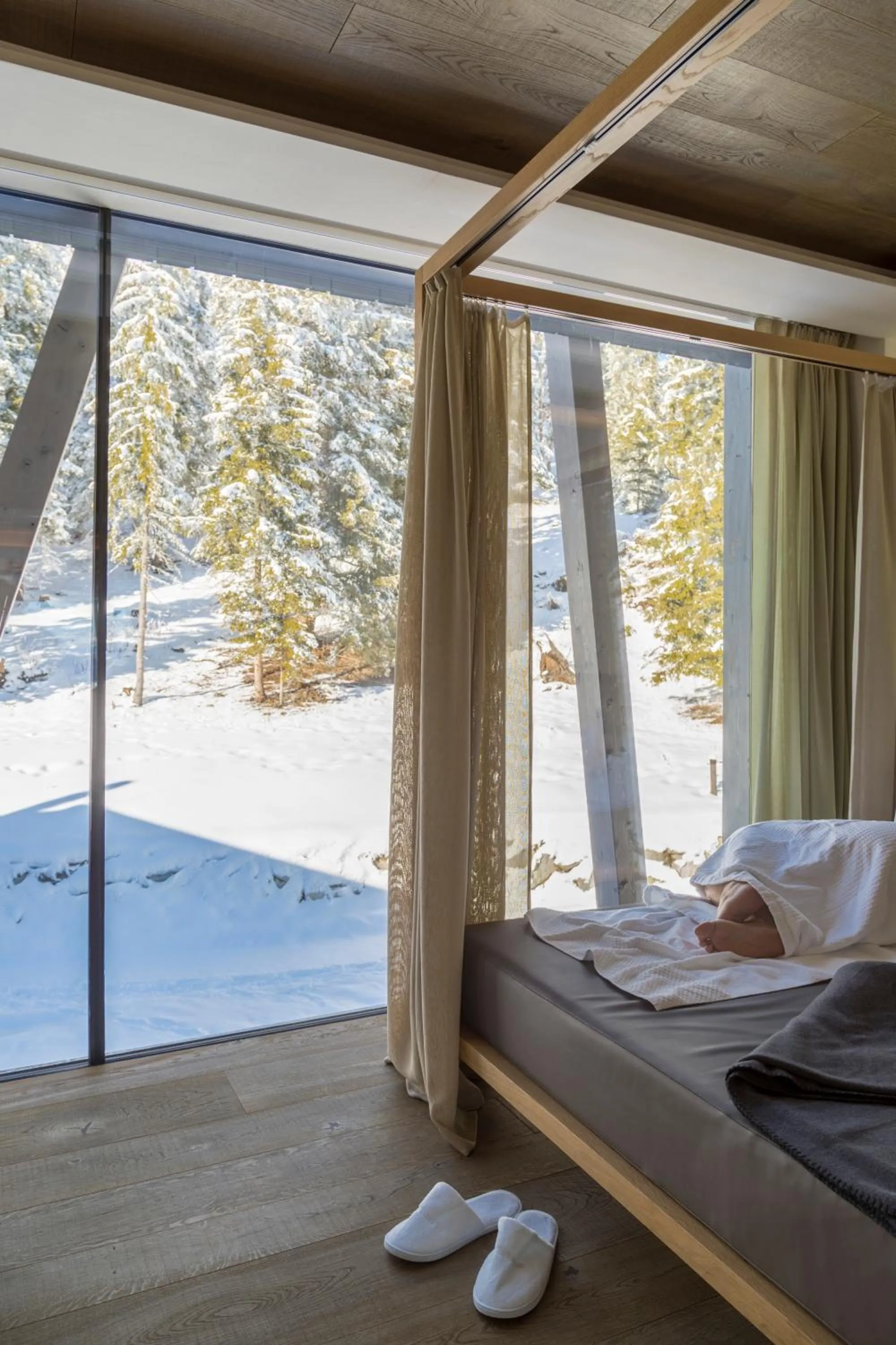 View (from property/room), Bed in Hotel Olangerhof