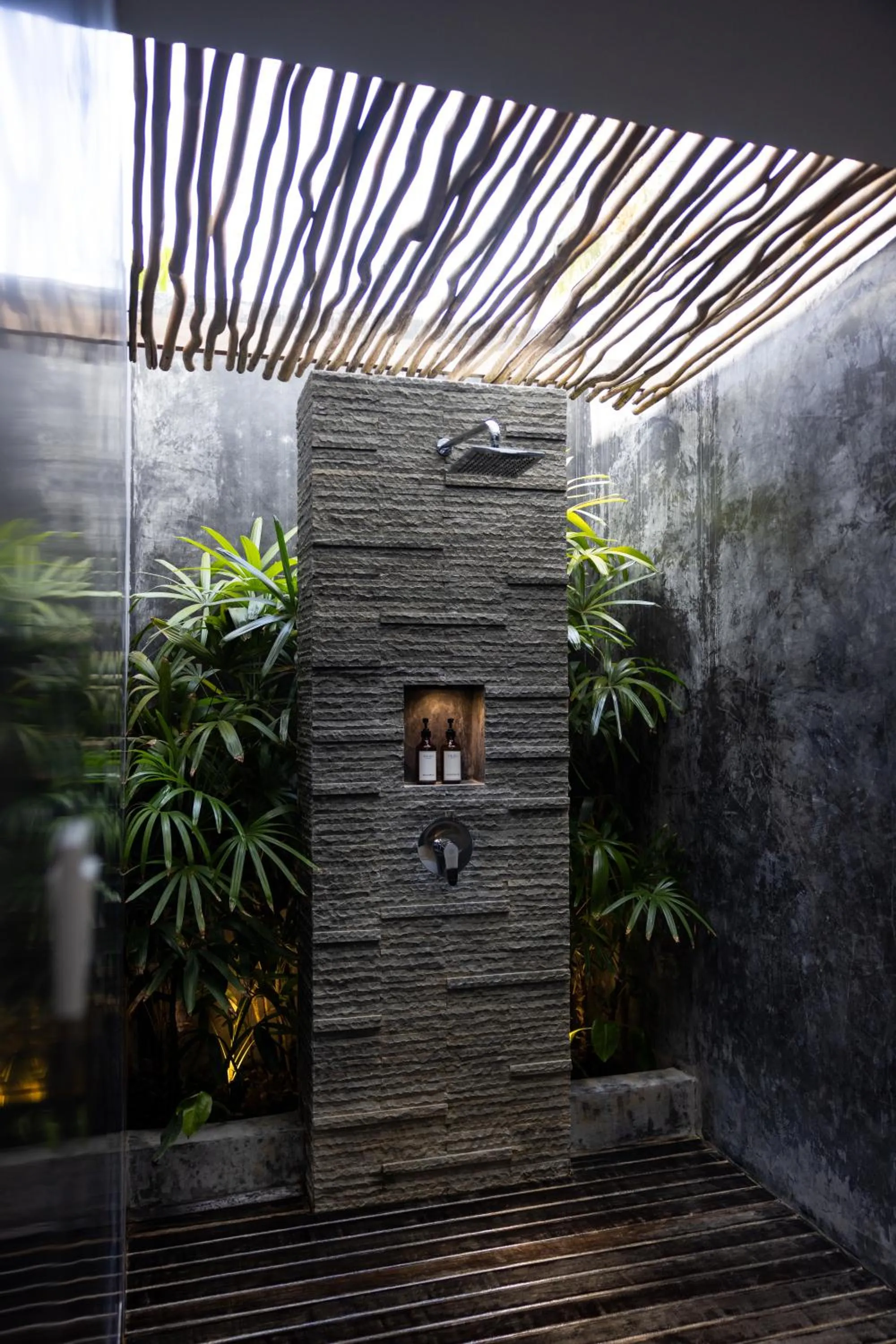 Shower in Sikara Lombok Hotel