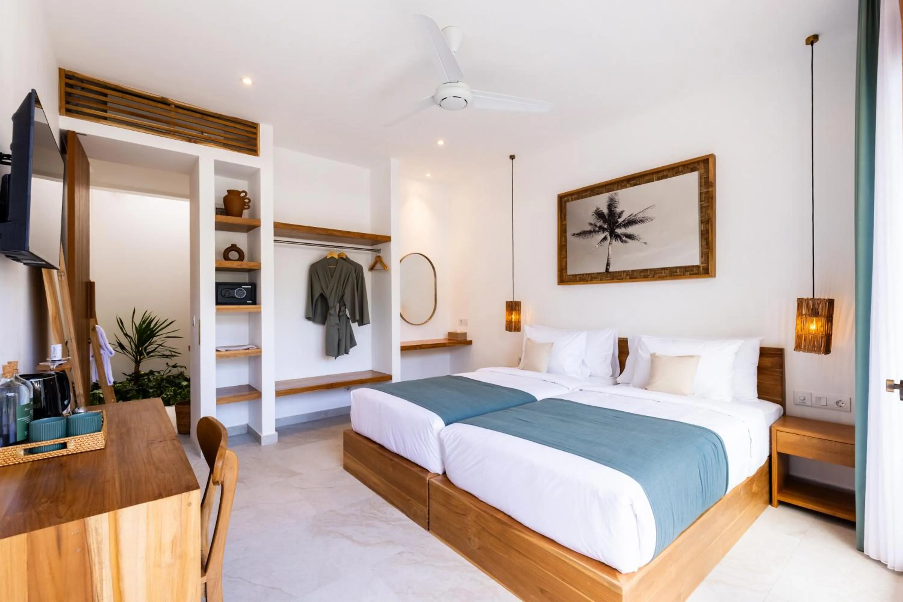 Bed in Sikara Lombok Hotel