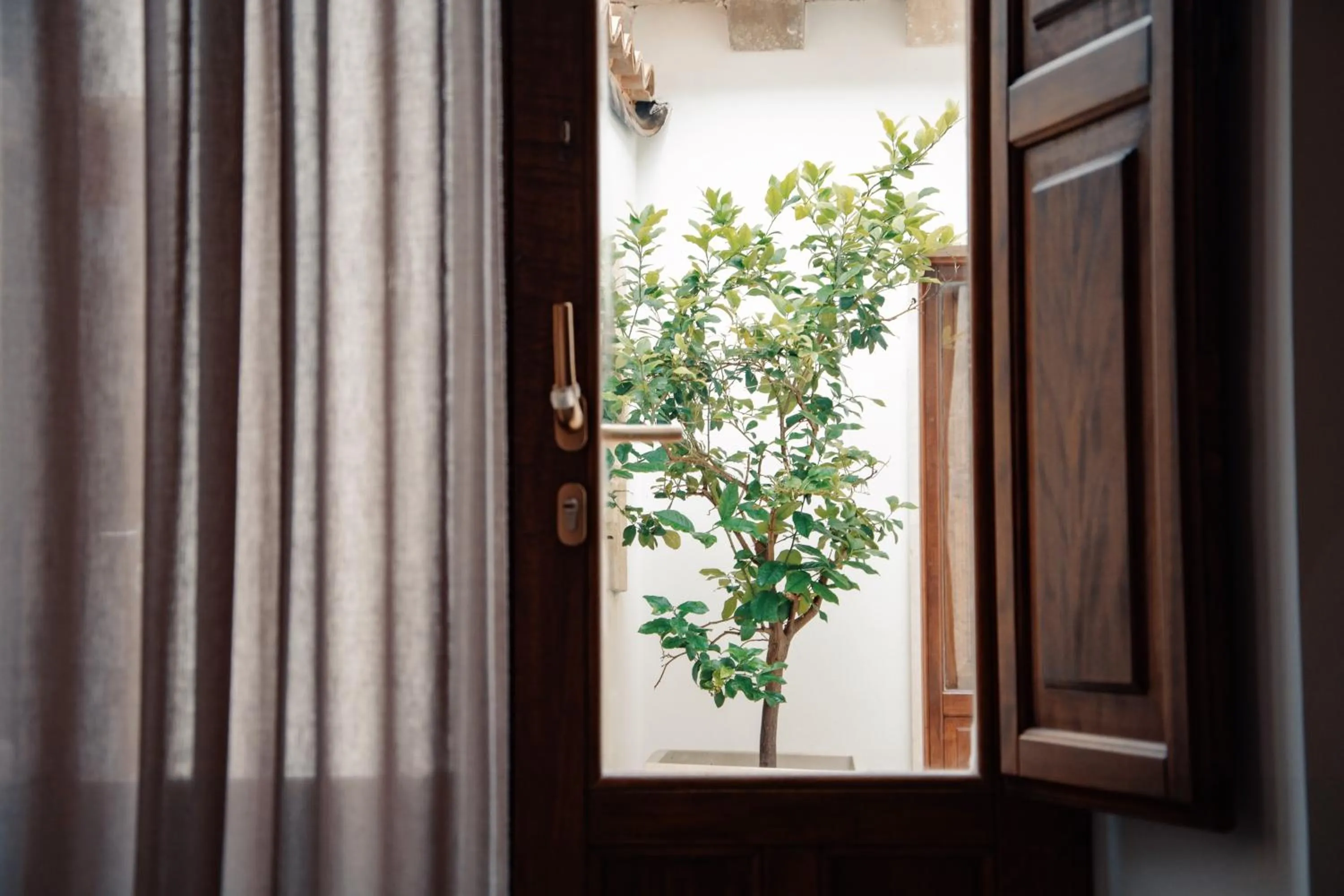Inner courtyard view in Giardino Sul Duomo