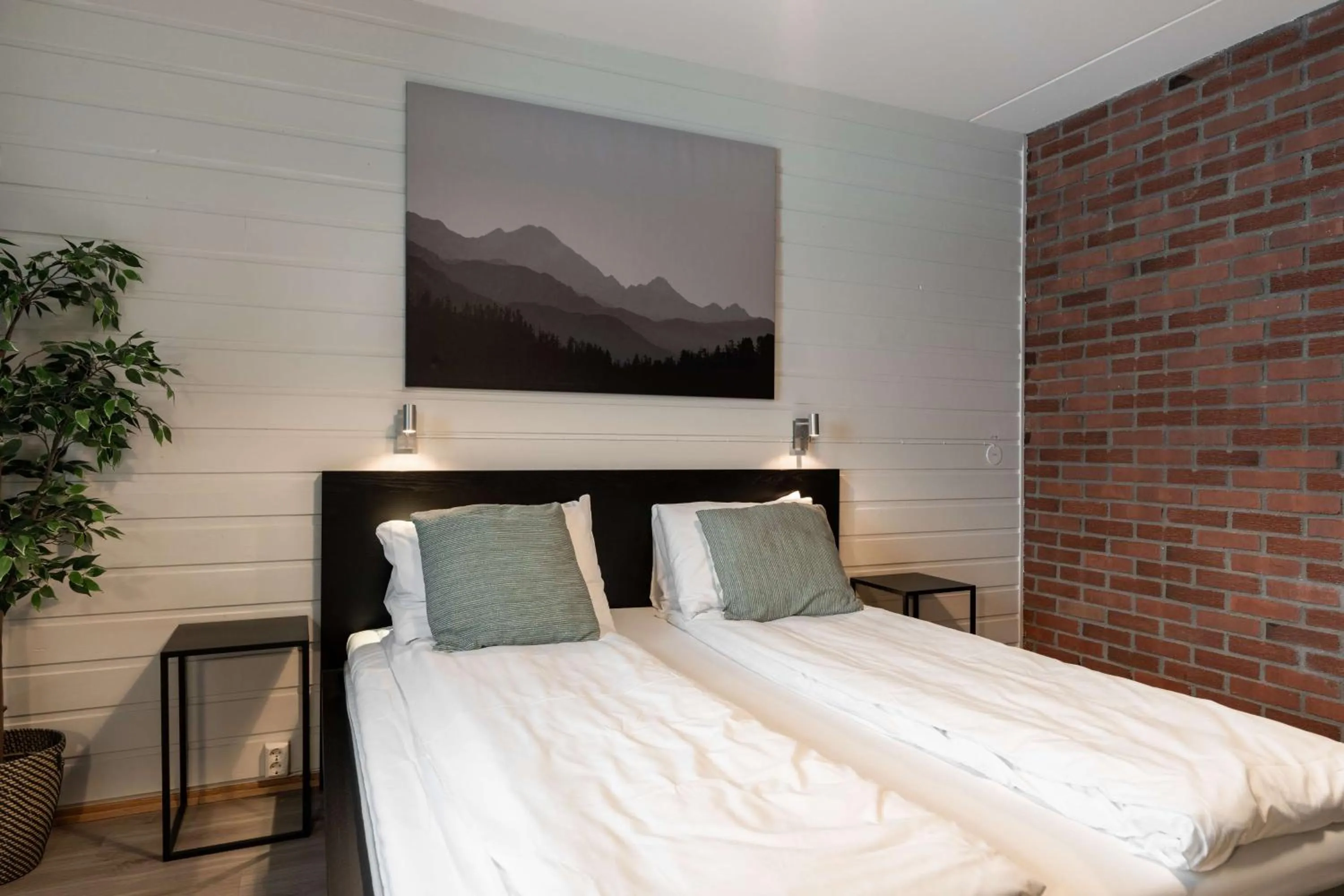 Bedroom, Bed in Olympiatoppen Sportshotel - Scandic Partner