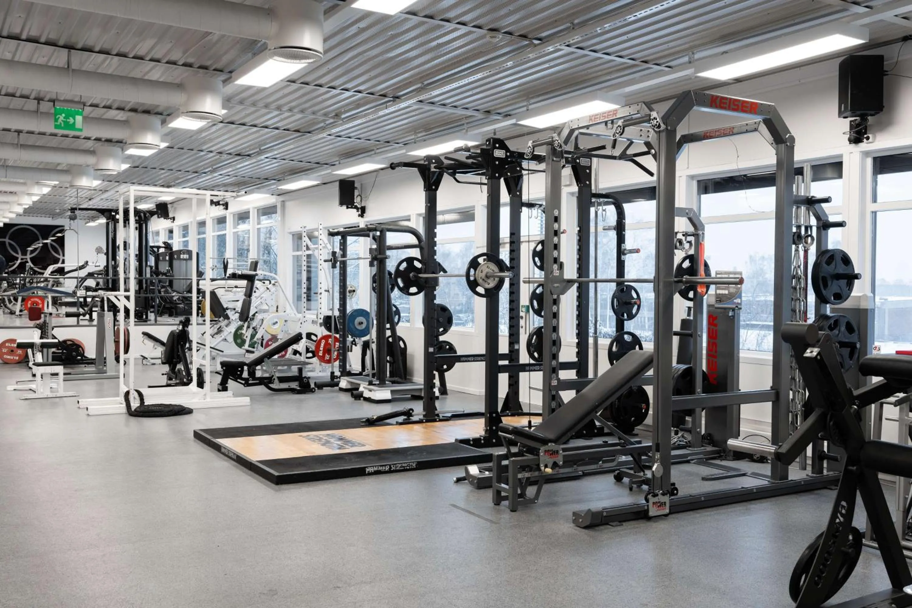 Fitness centre/facilities in Olympiatoppen Sportshotel - Scandic Partner