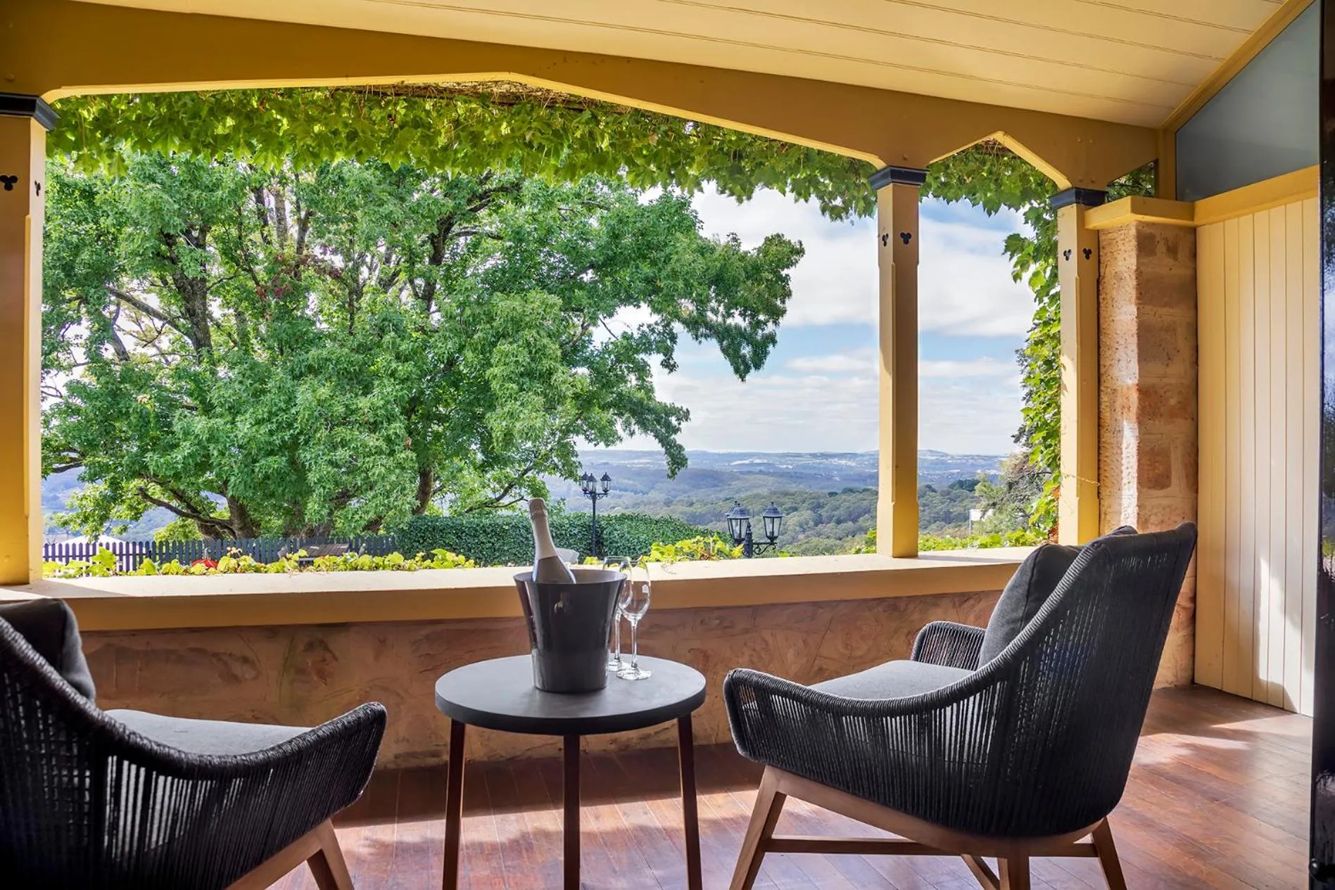 View (from property/room) in Mount Lofty House & Estate Adelaide Hills