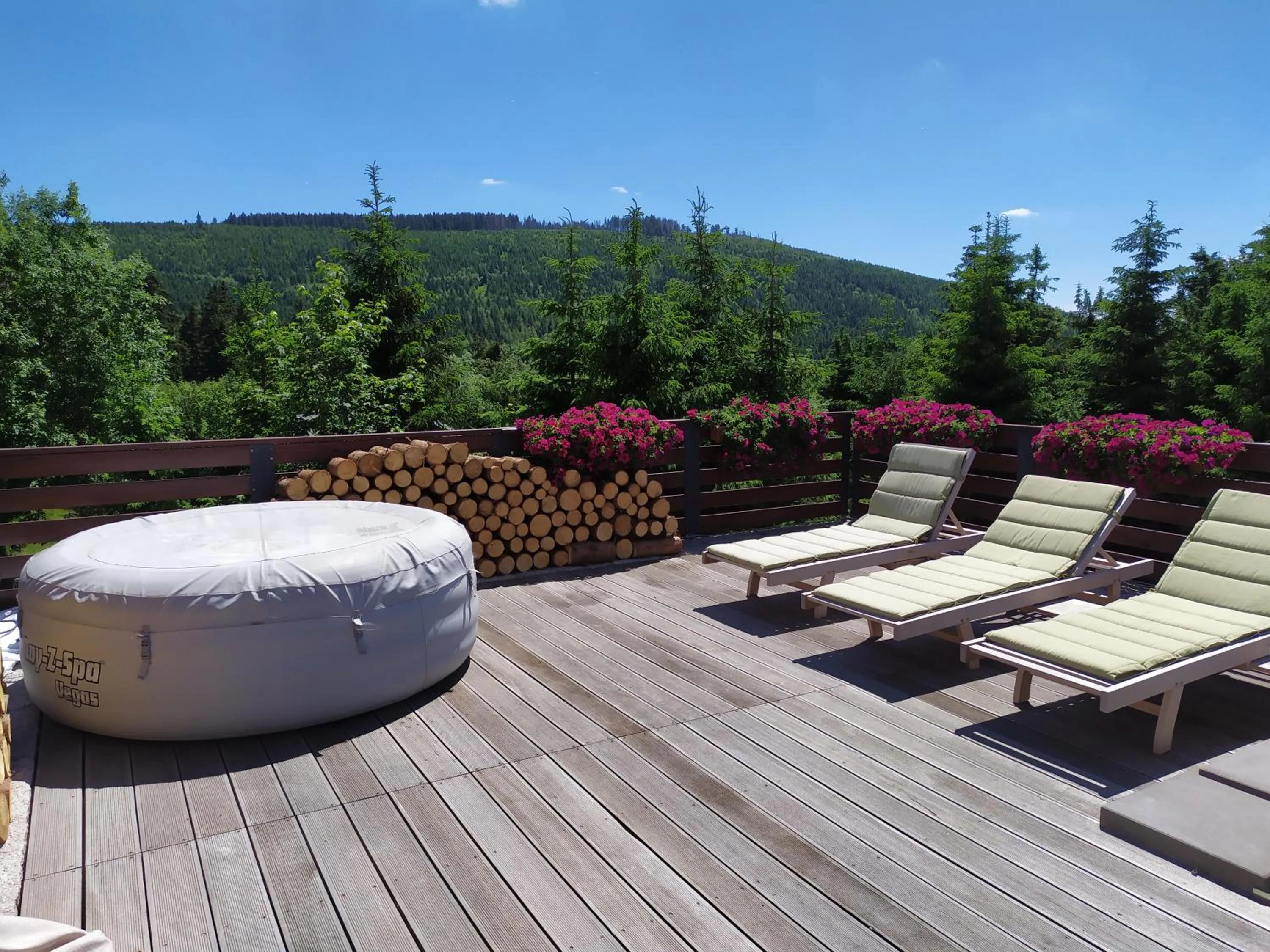 Balcony/Terrace in Hotel Oddech