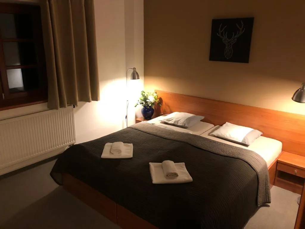 Bedroom, Bed in Hotel Oddech