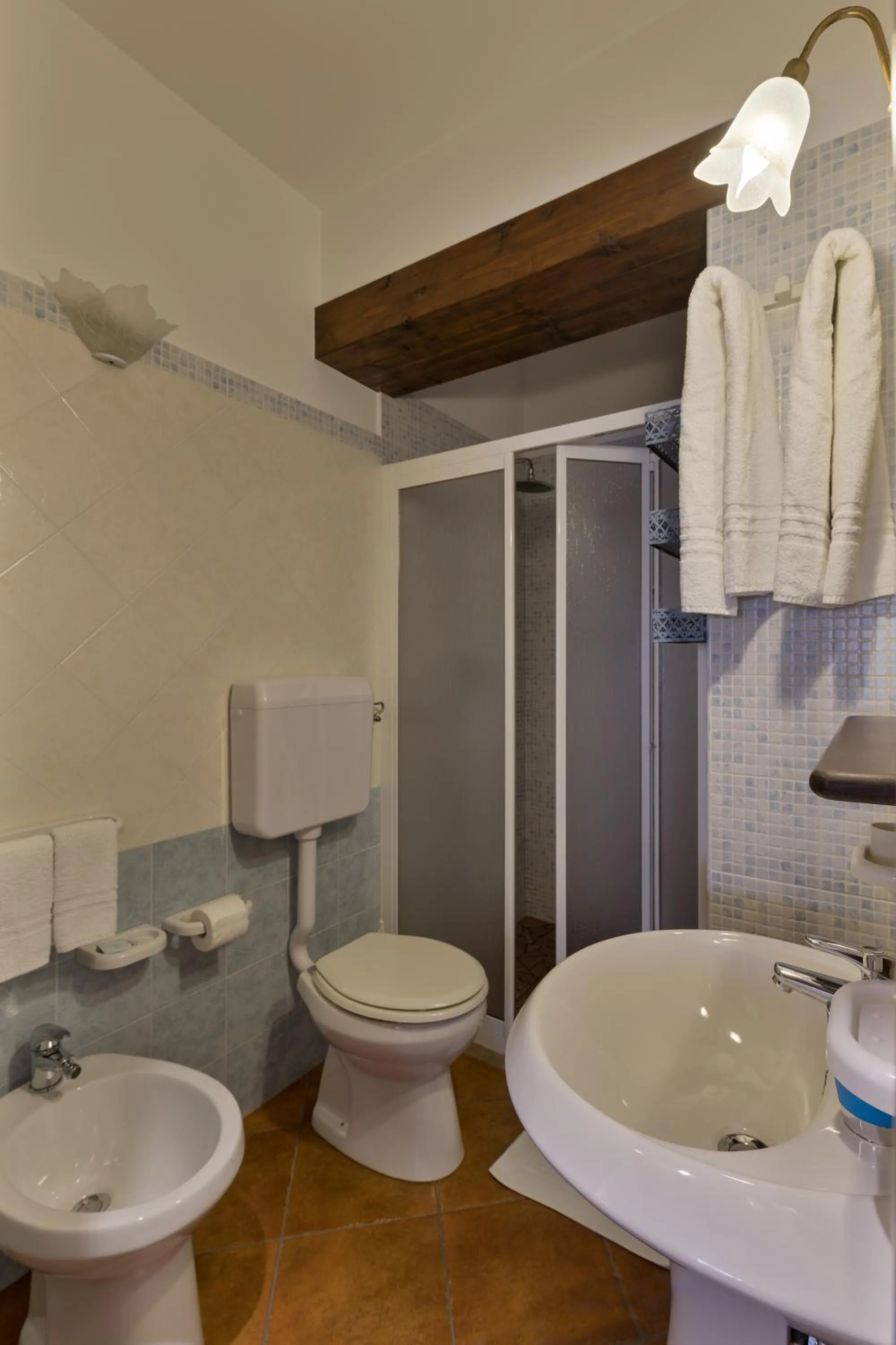 Shower in B&B Le Oasi