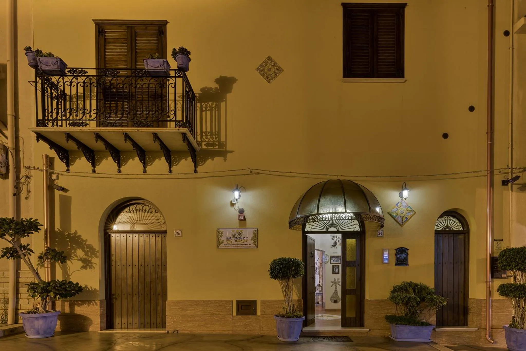 Facade/entrance in B&B Le Oasi