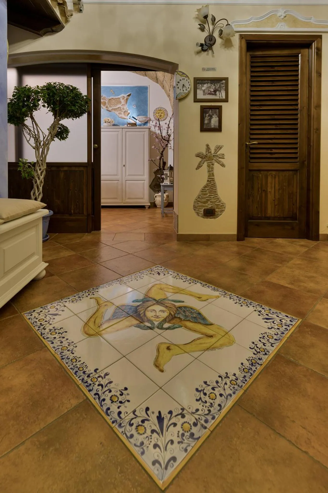 Lobby or reception in B&B Le Oasi