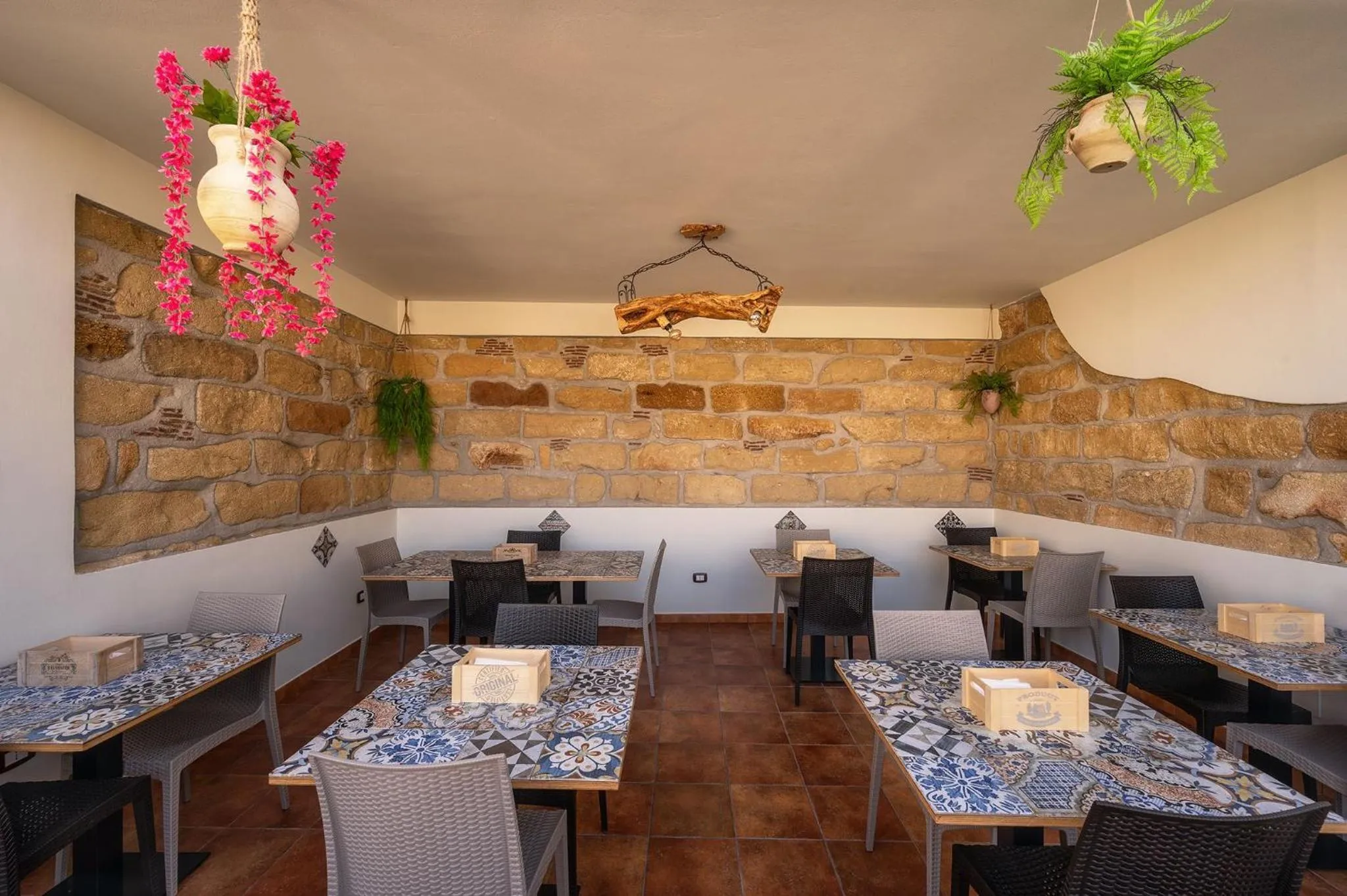 Balcony/Terrace in B&B Le Oasi