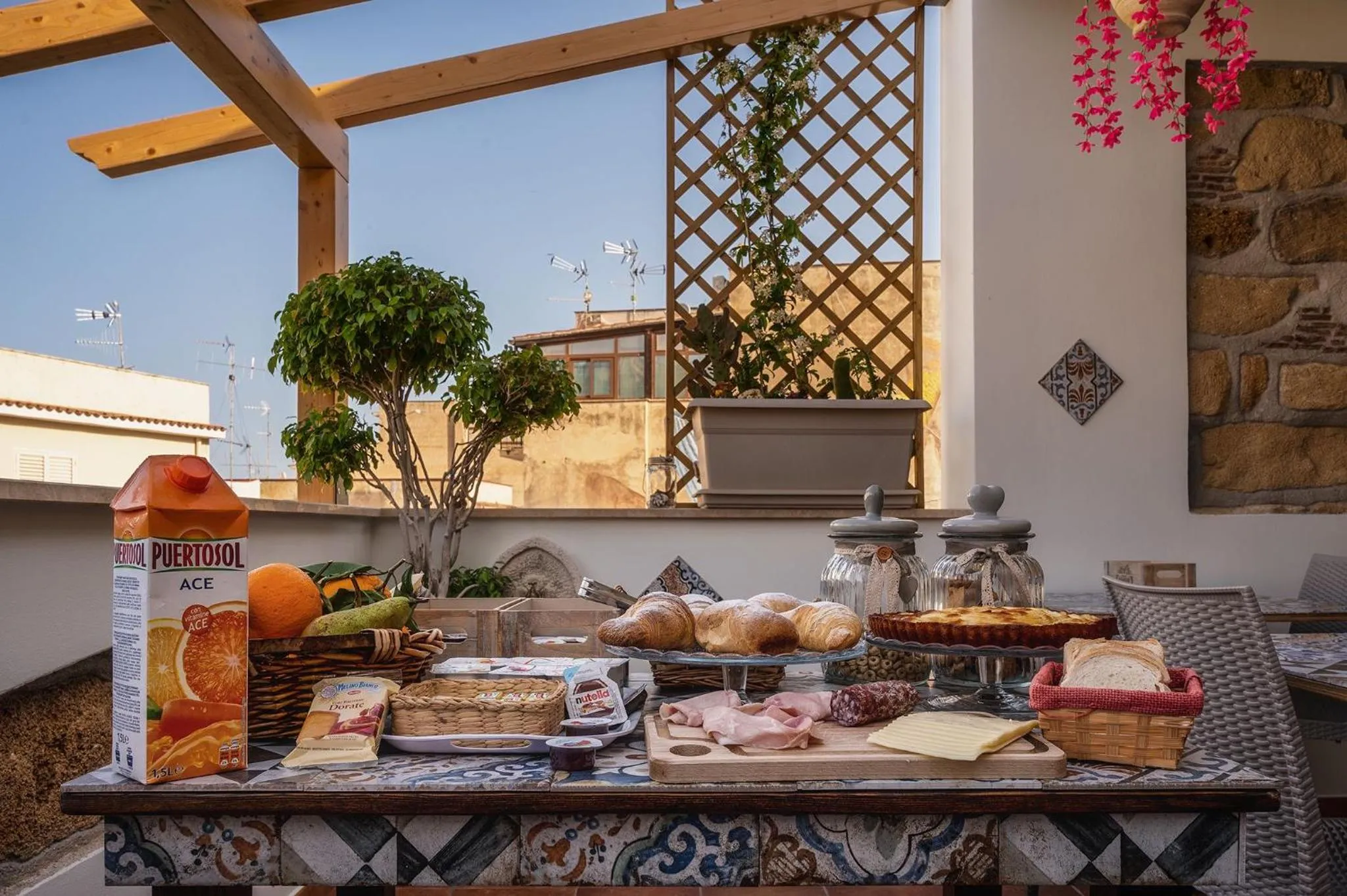 Breakfast in B&B Le Oasi