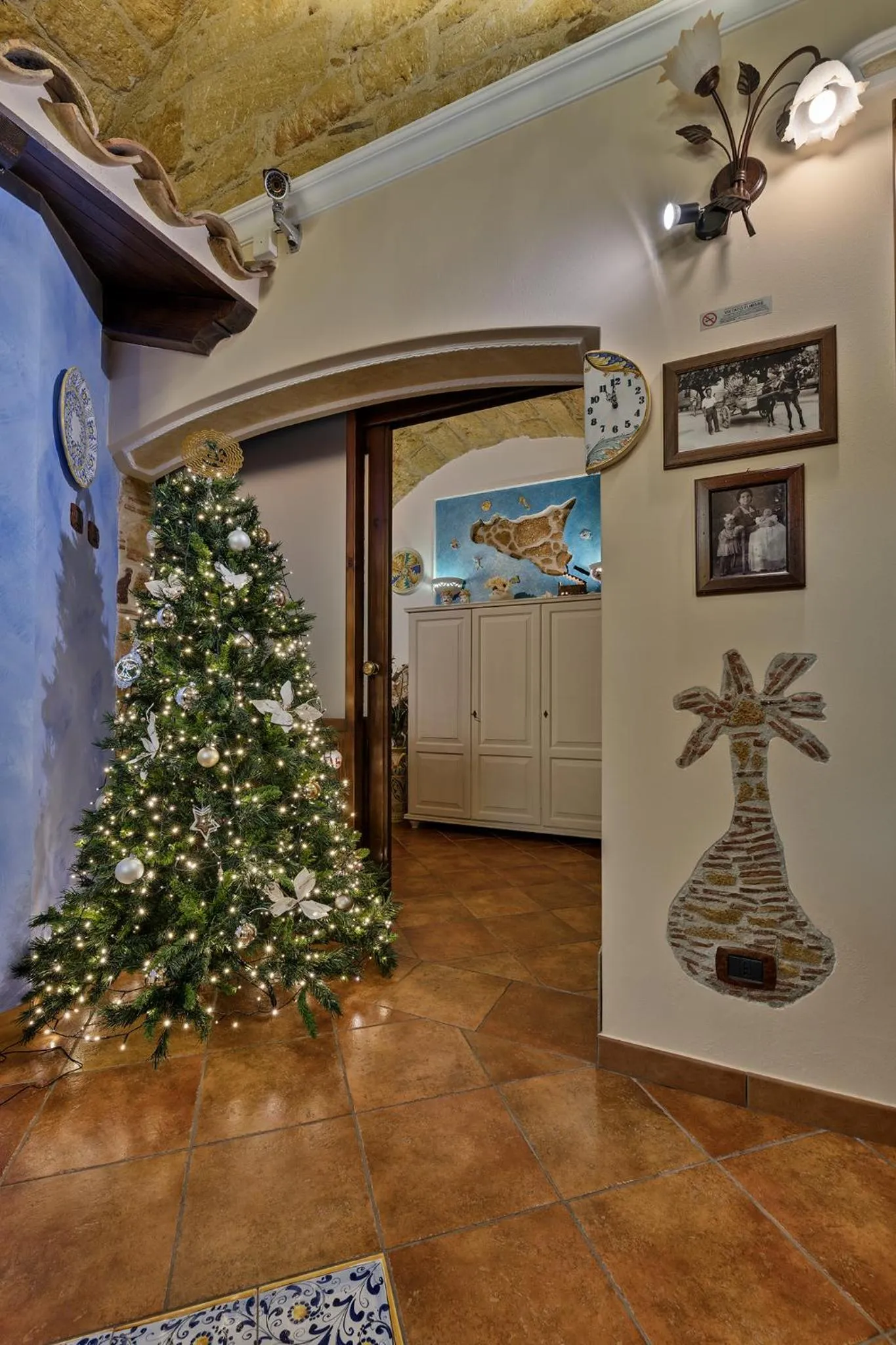 Lobby or reception in B&B Le Oasi