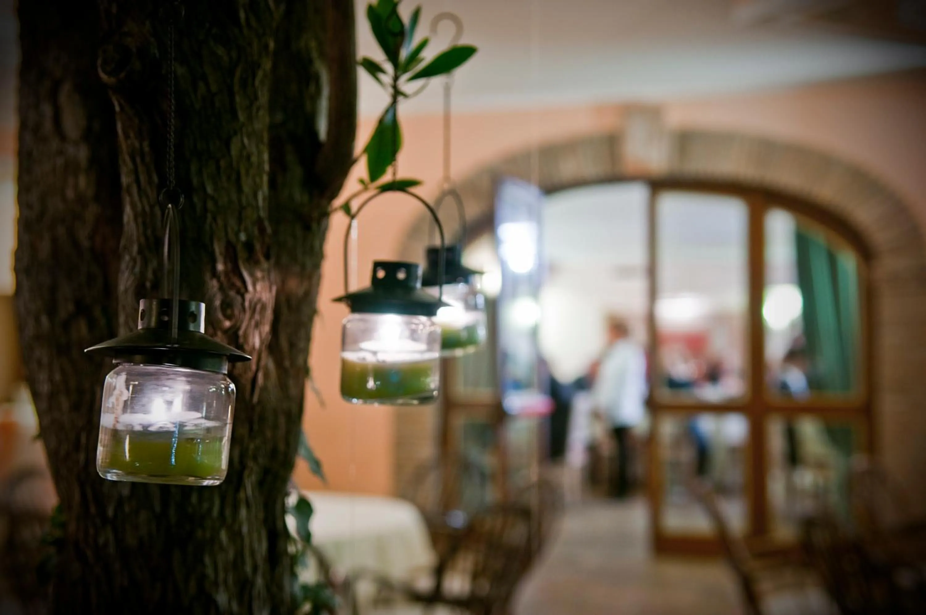 Decorative detail in Villa Clodia Relais