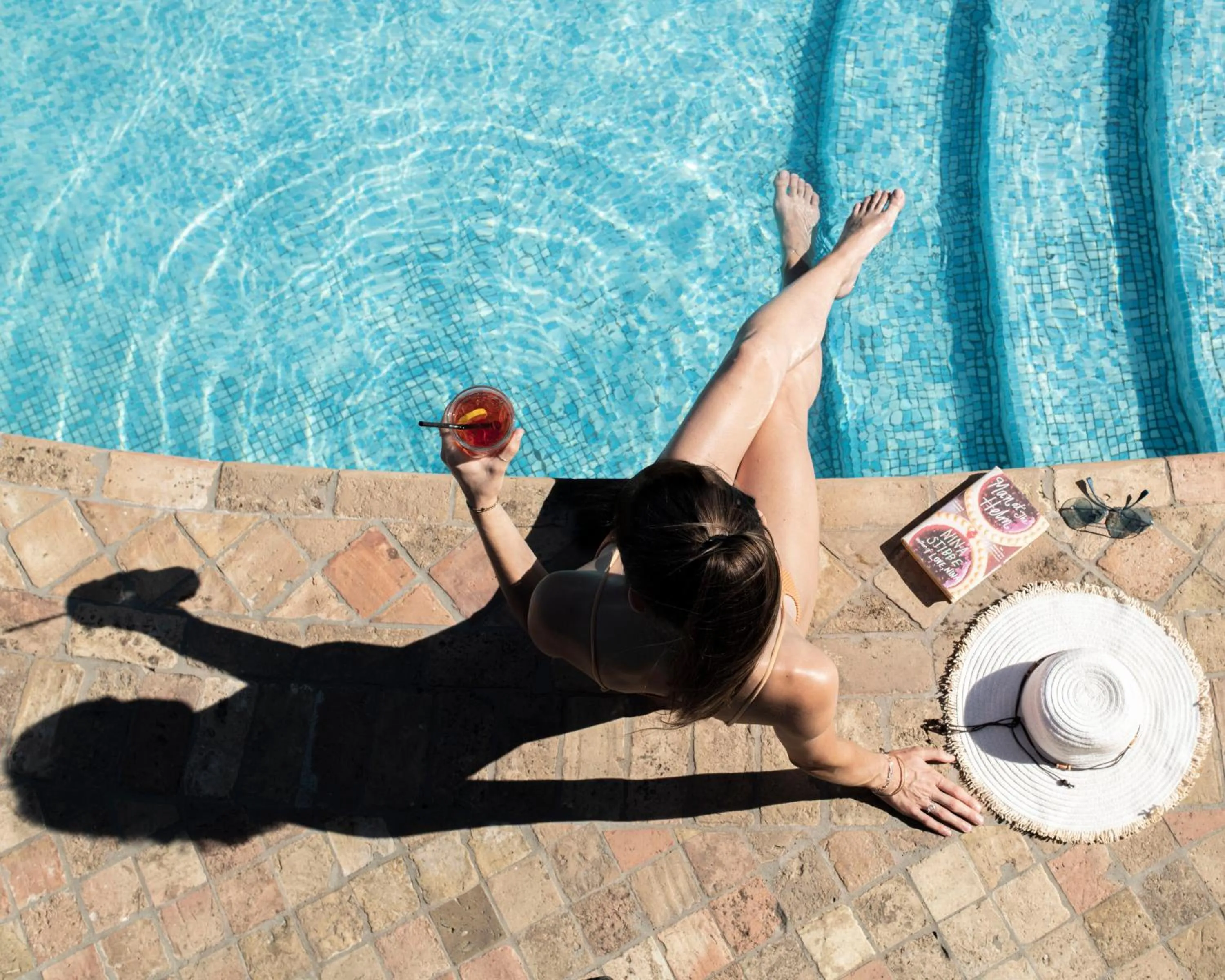 Swimming pool in Villa Clodia Relais