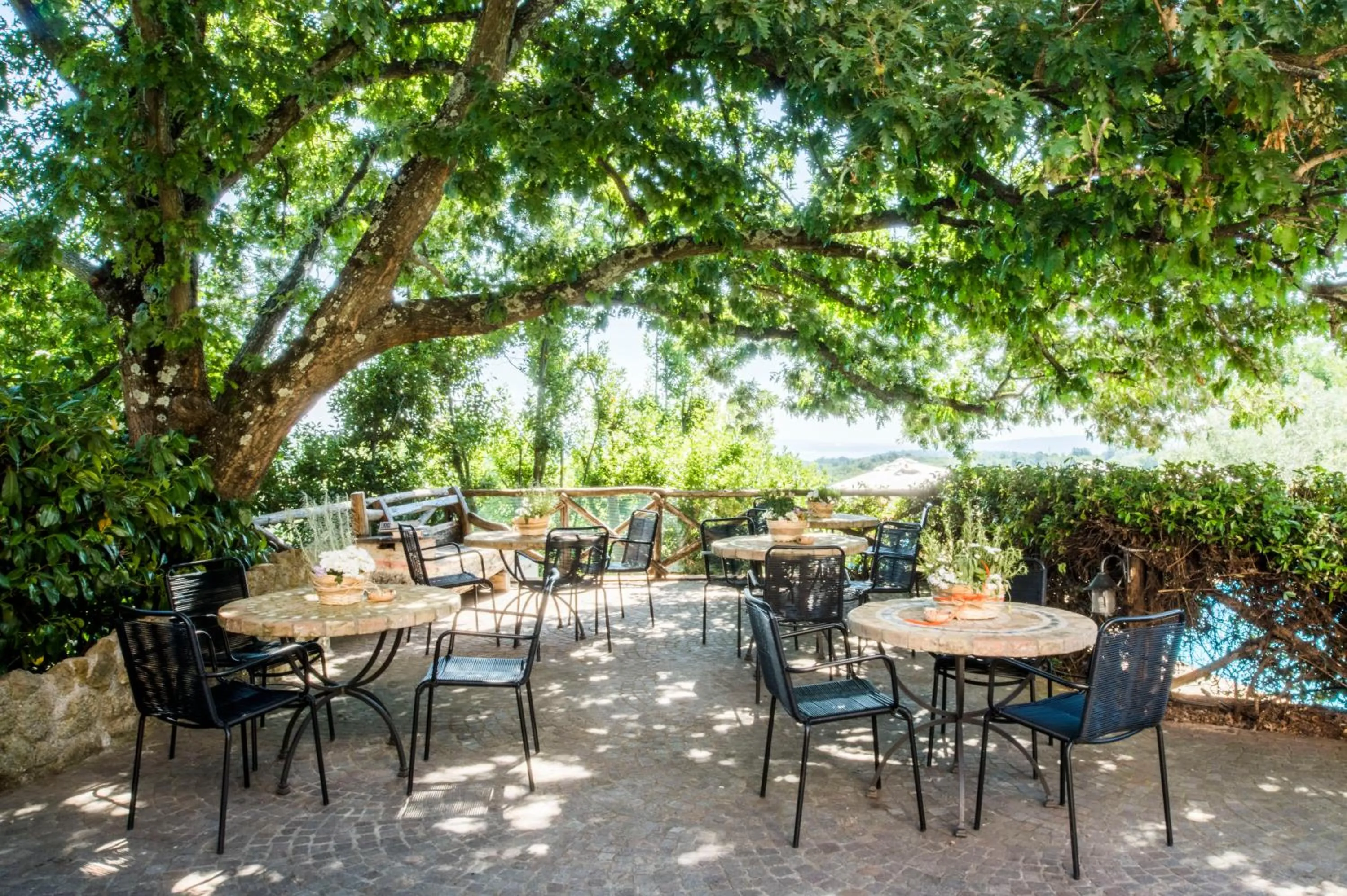 Balcony/Terrace in Villa Clodia Relais