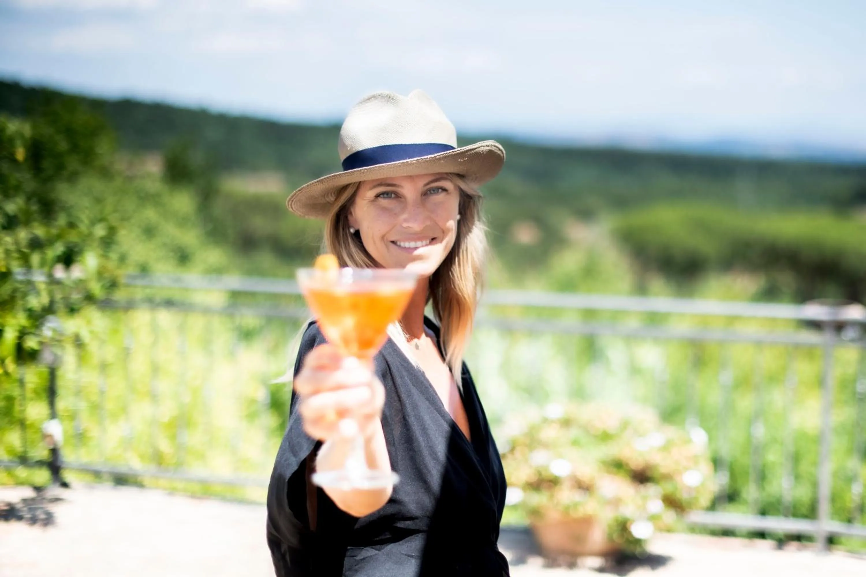 Drinks in Villa Clodia Relais