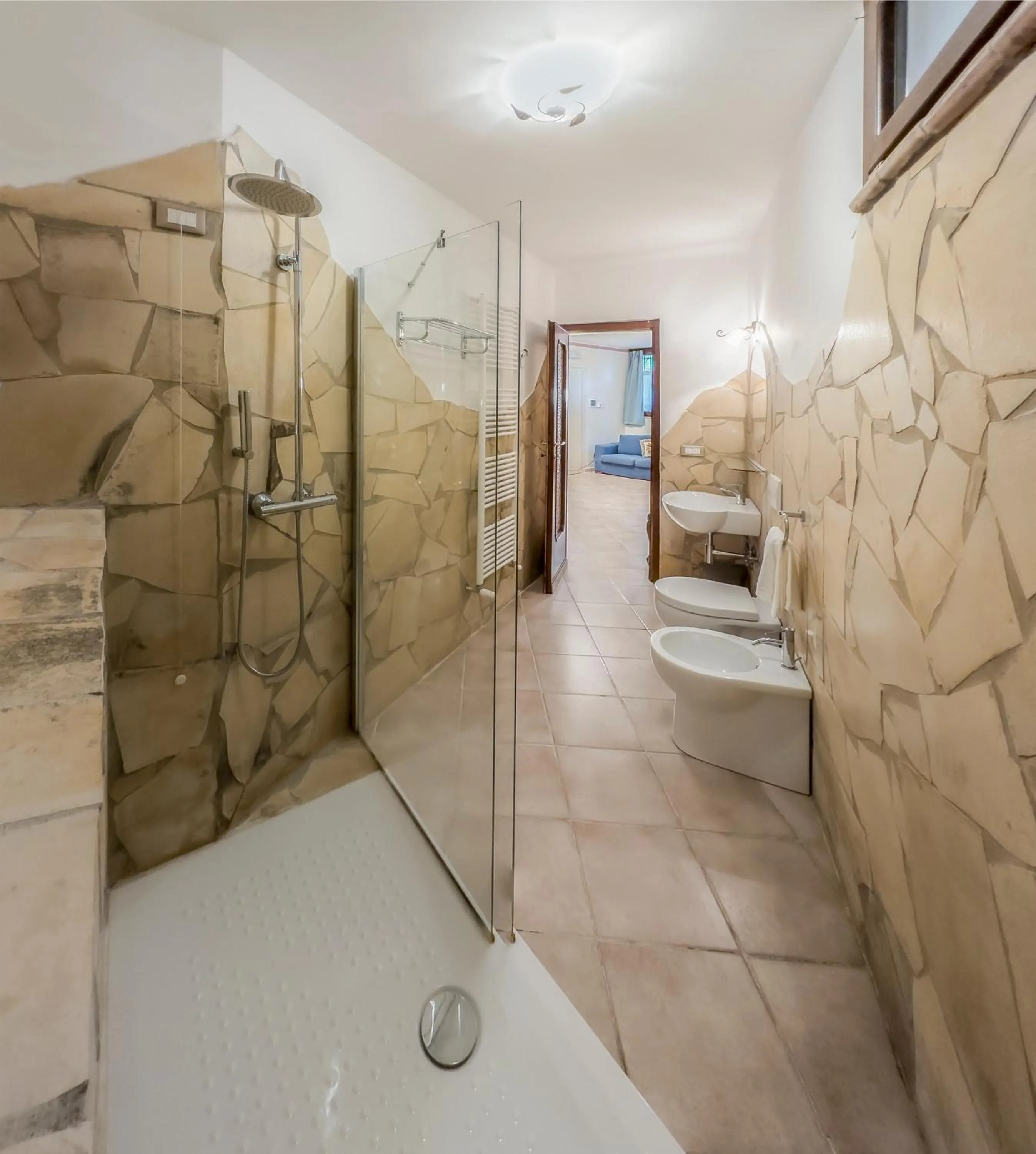 Bathroom in Villa Clodia Relais