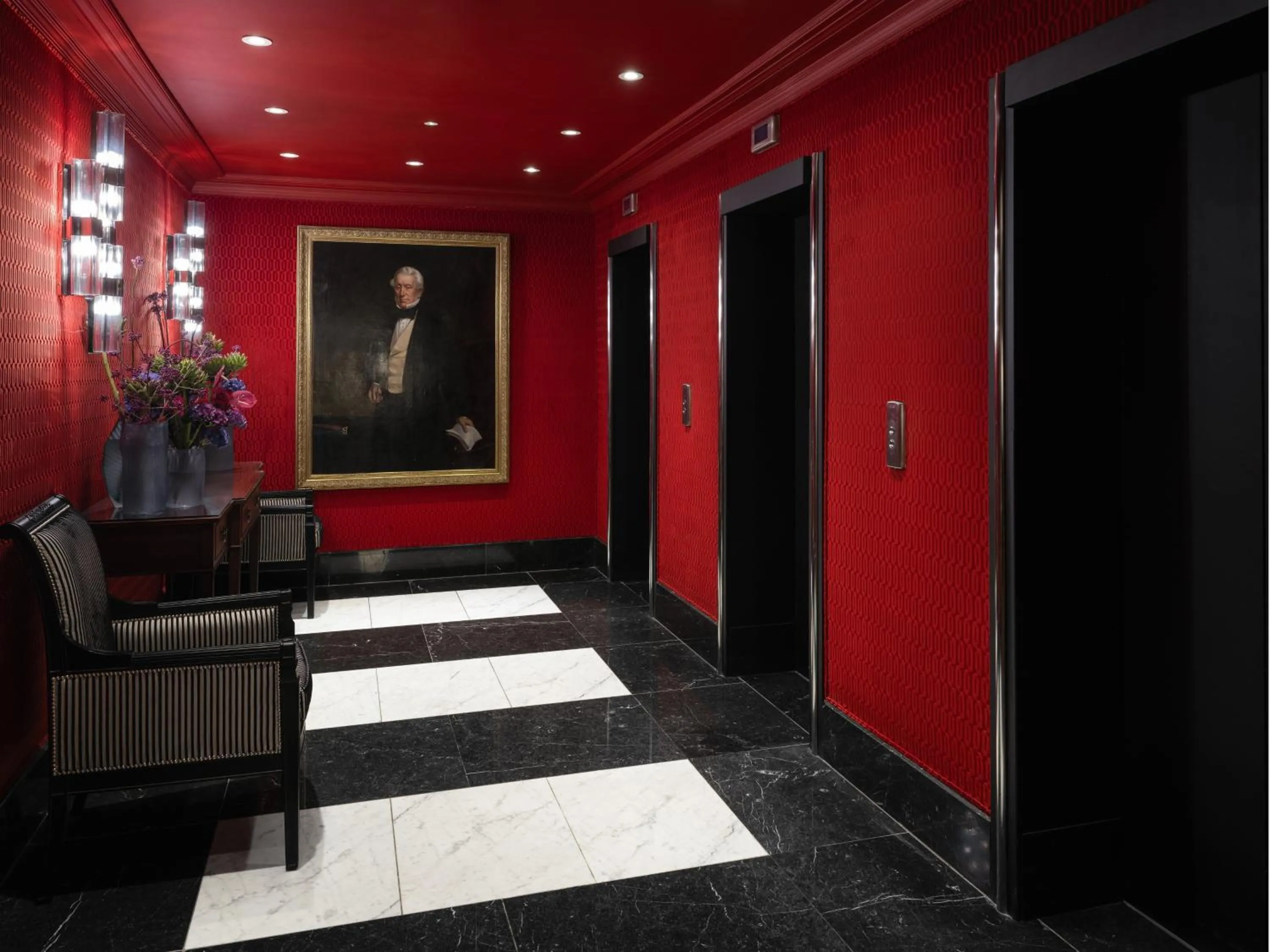 elevator in Sofitel London St James