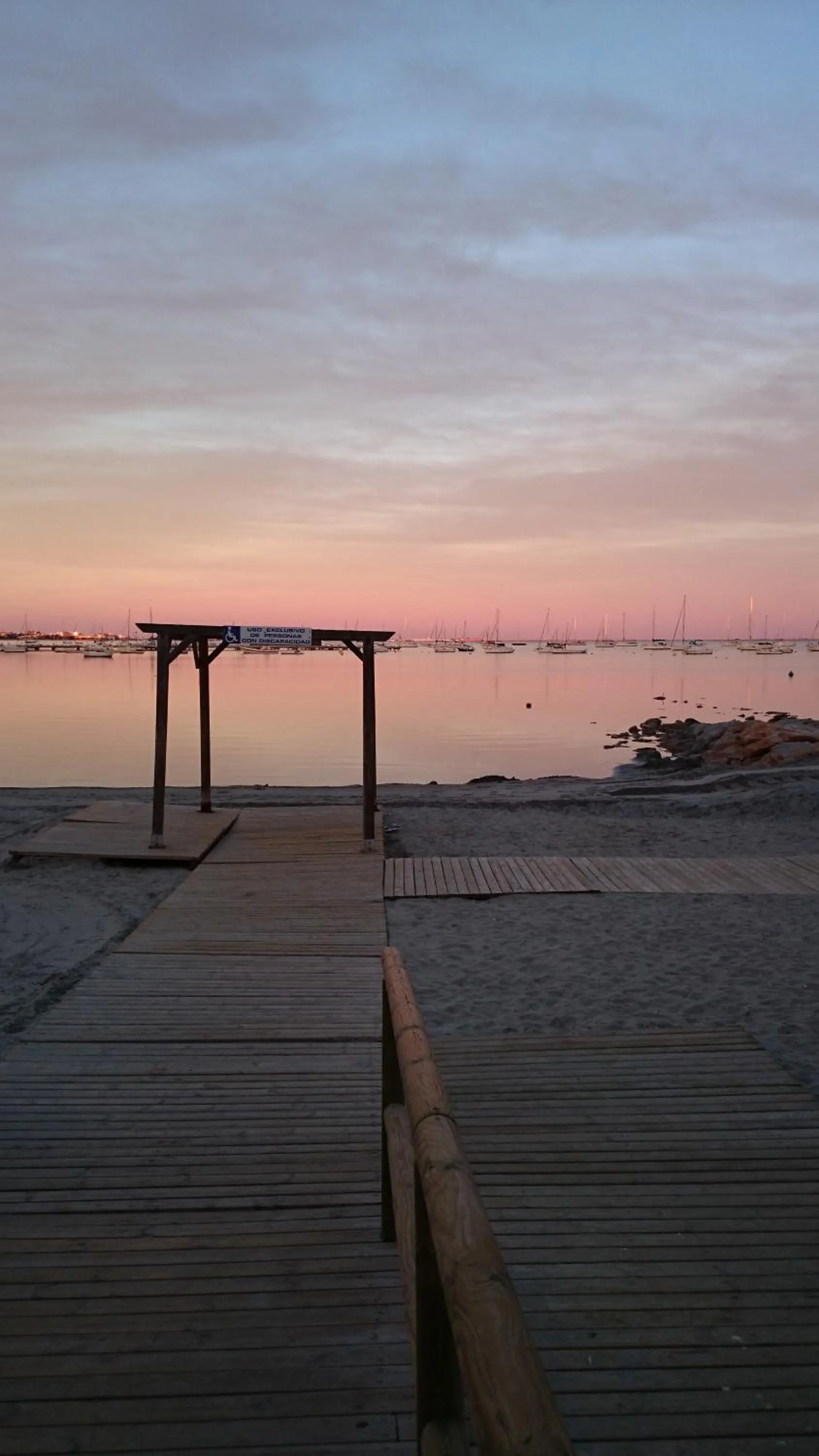 Sea view in Hotel El Marino