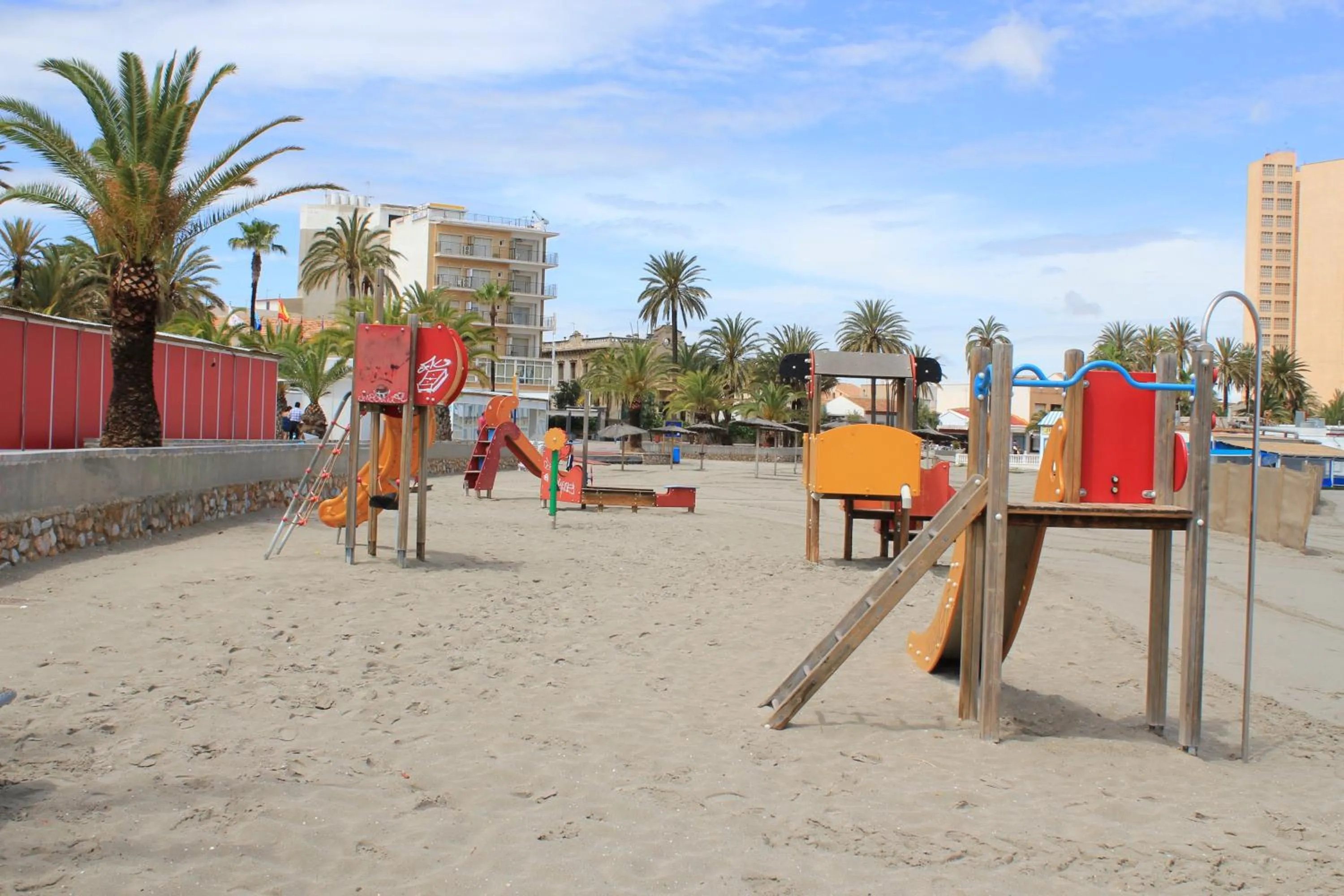 Children play ground in Hotel El Marino